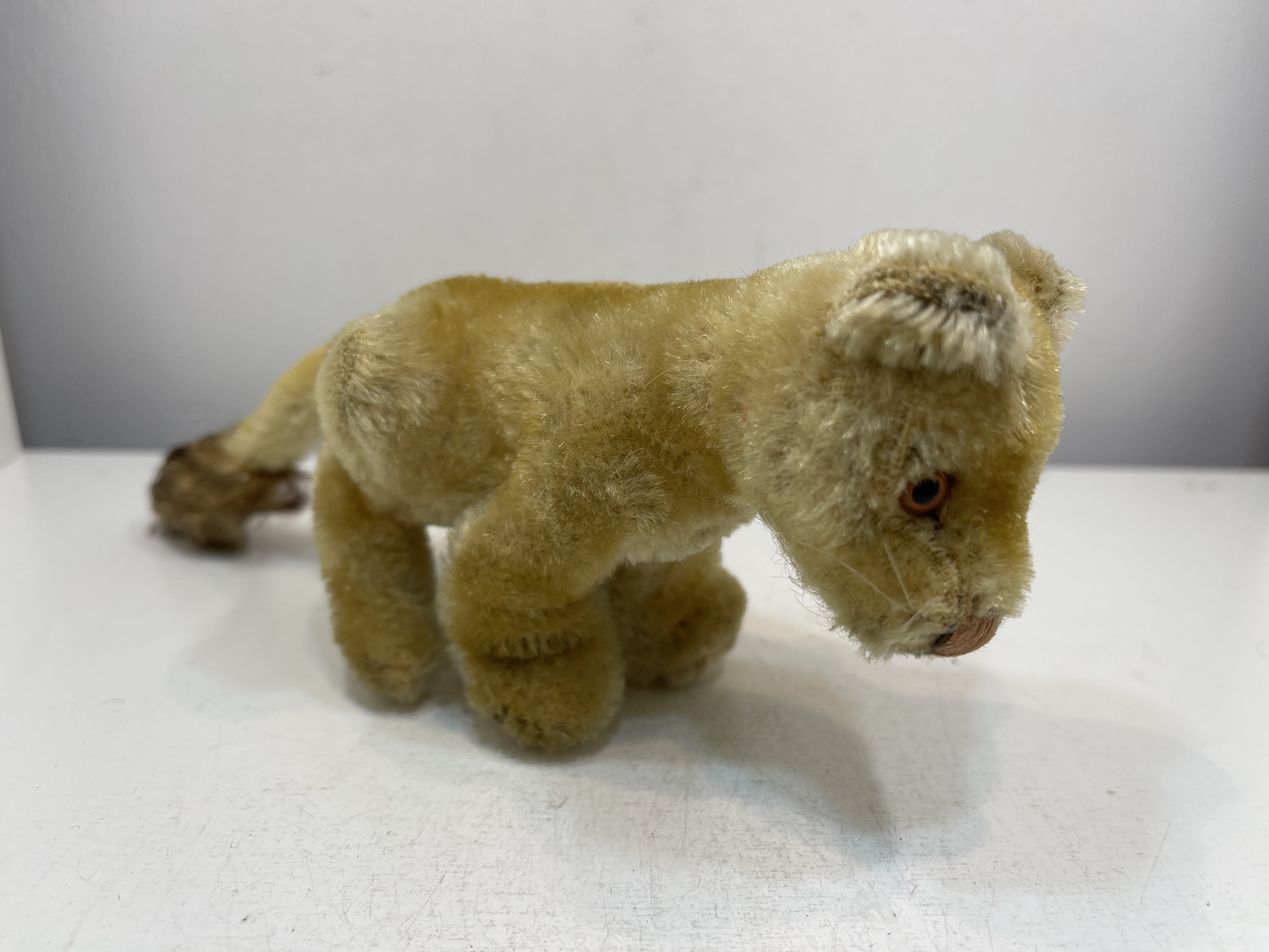 Steiff Tier Löwe 13 cm. Top Zustand     