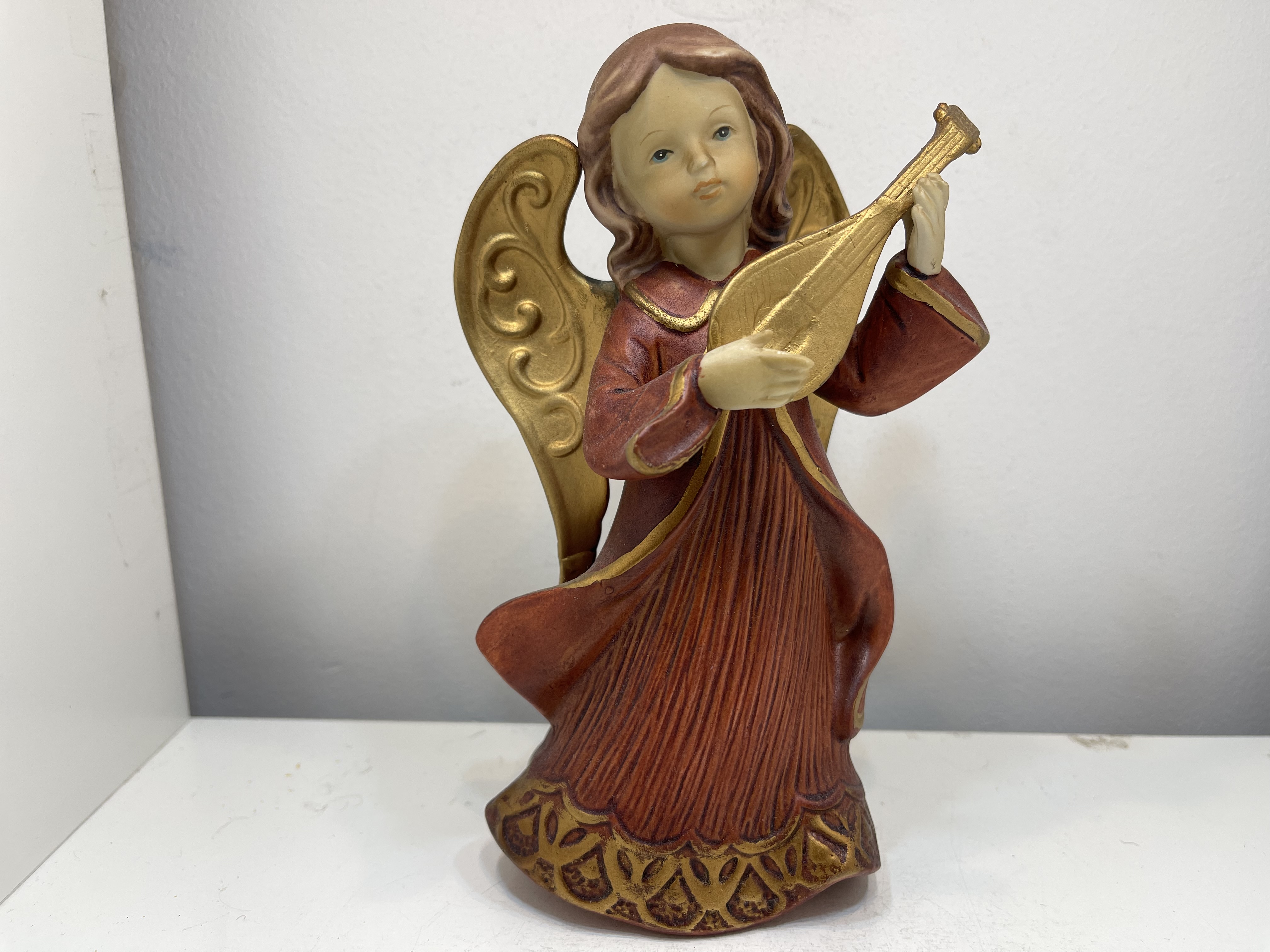 Porzellan Sammler Figur Engel 19 cm - Zustand siehe Fotos 