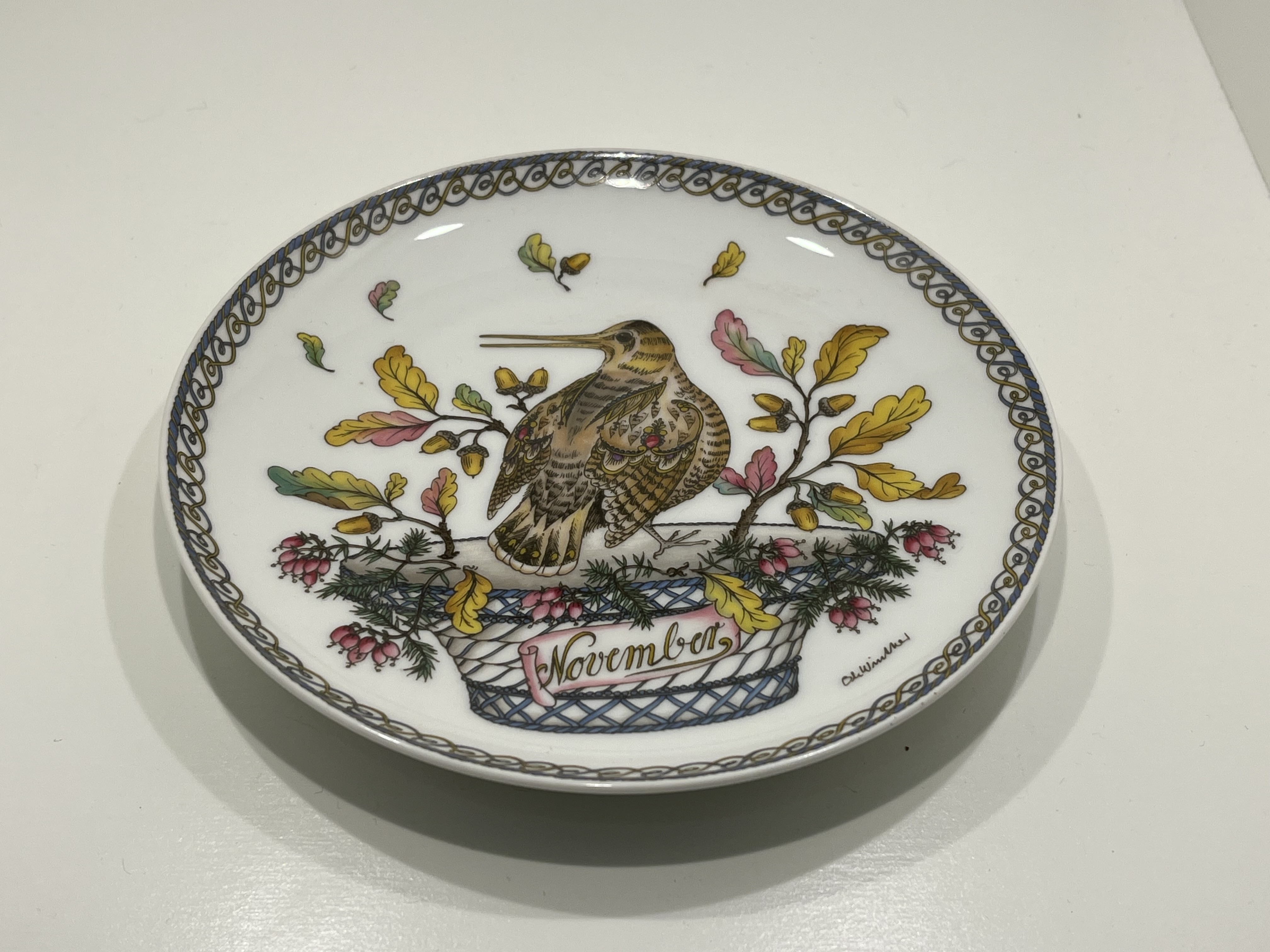 Sammlerteller Hutschenreuther Porzellan November 26 cm Ø. 1 Wahl Top Zustand    Sammlerteller Hutschenreuther Porzellan November 26 cm Ø. 1 Wahl Top Zustand