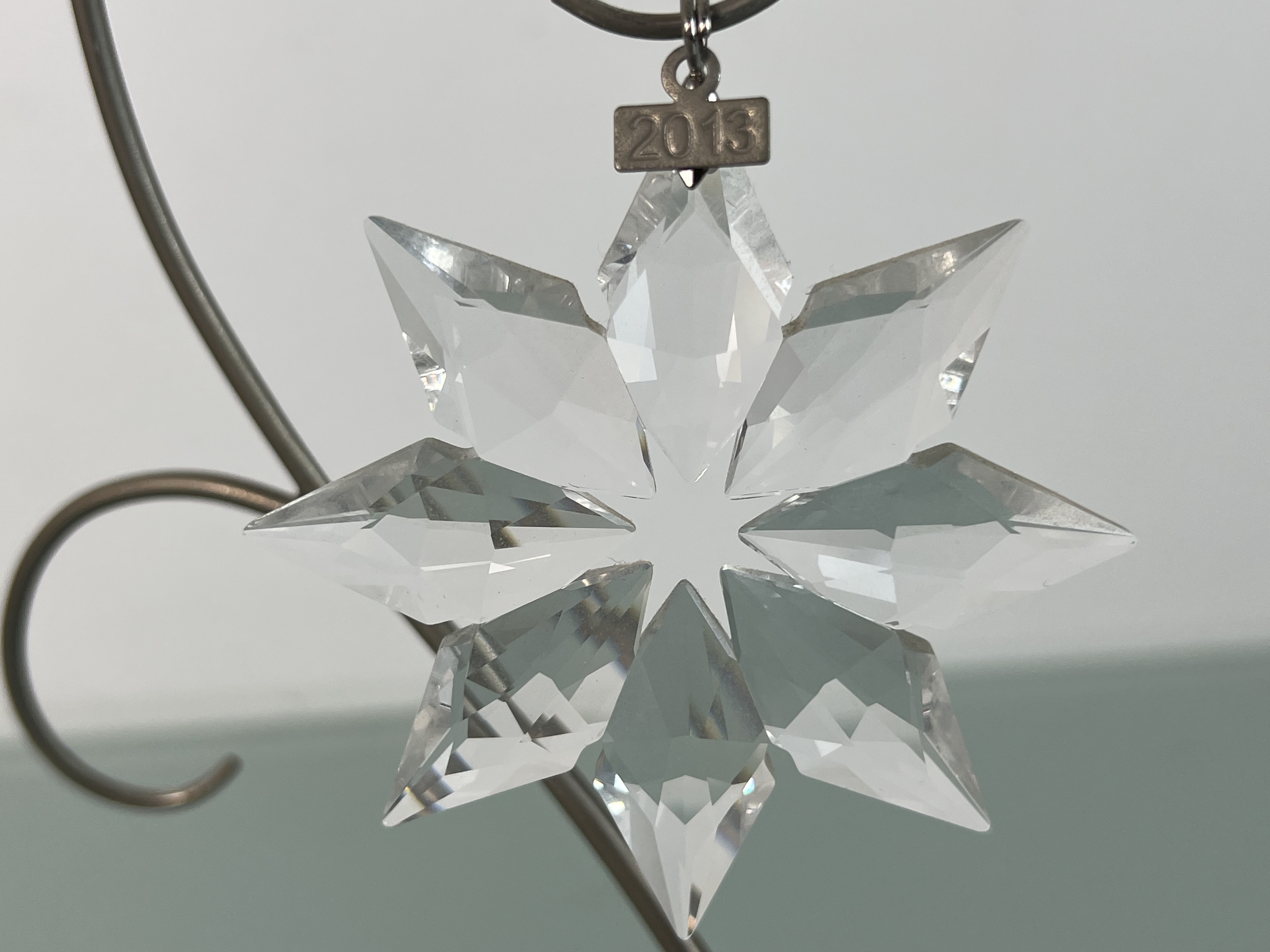 Swarovski Figur 5004489 Weihnachtsstern 2013 Groß. 8cm Top Zustand. Siehe Bilder