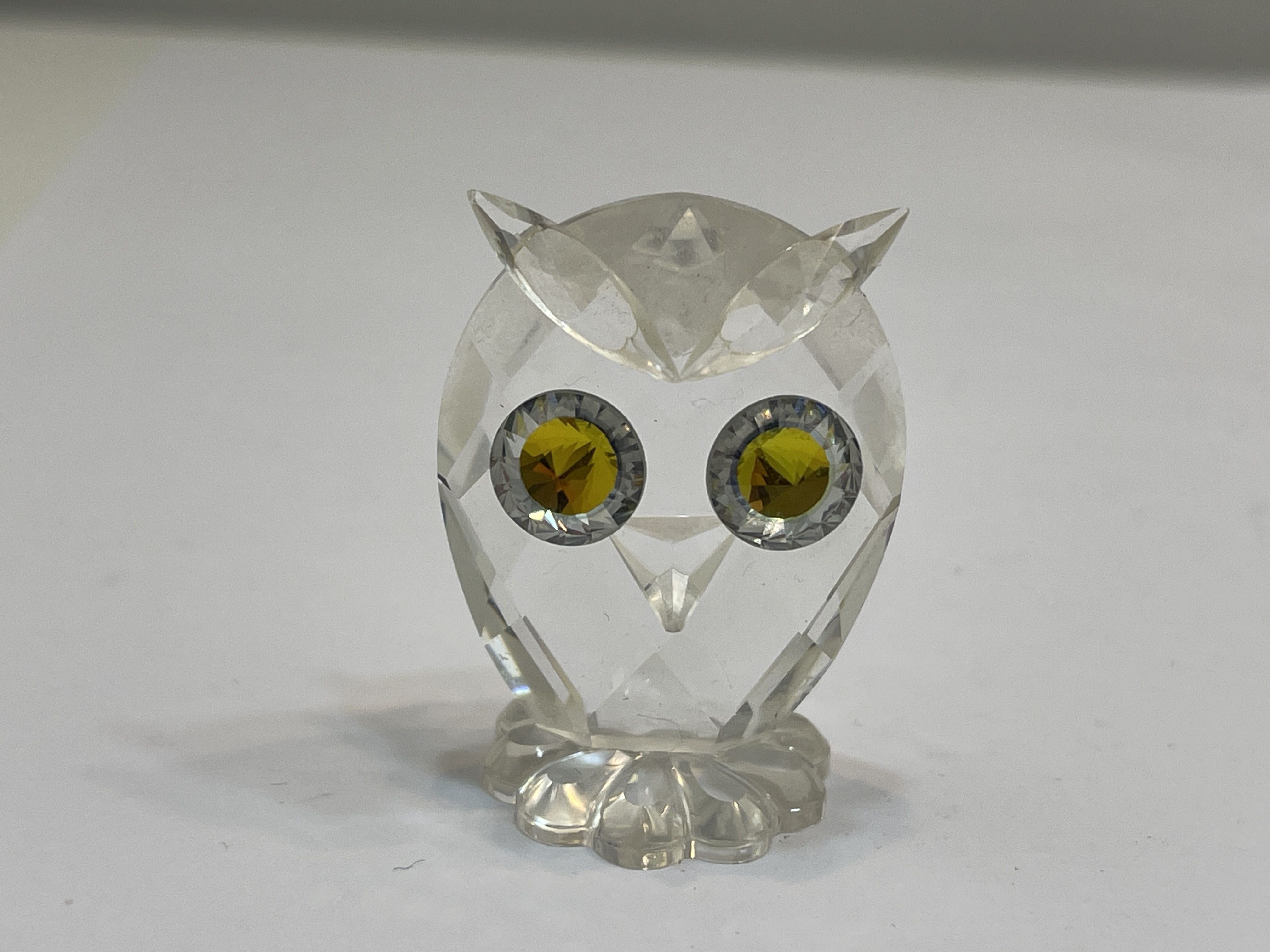  Swarovski Figur 010014 Eule 3,5 cm. - Top Zustand   