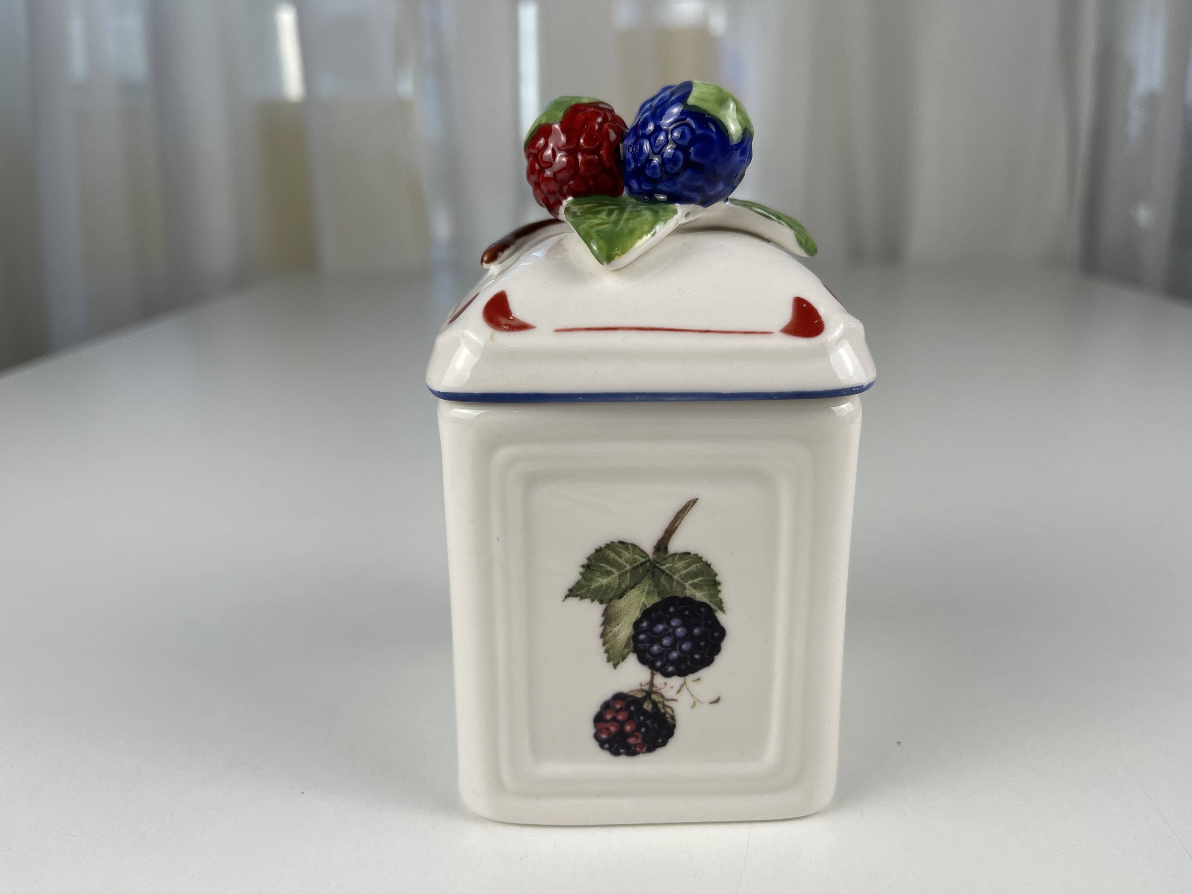 Villeroy & Boch Porzellan Marmeladendose 13 x 7 x 7 cm 1 Wahl Top Zustand  