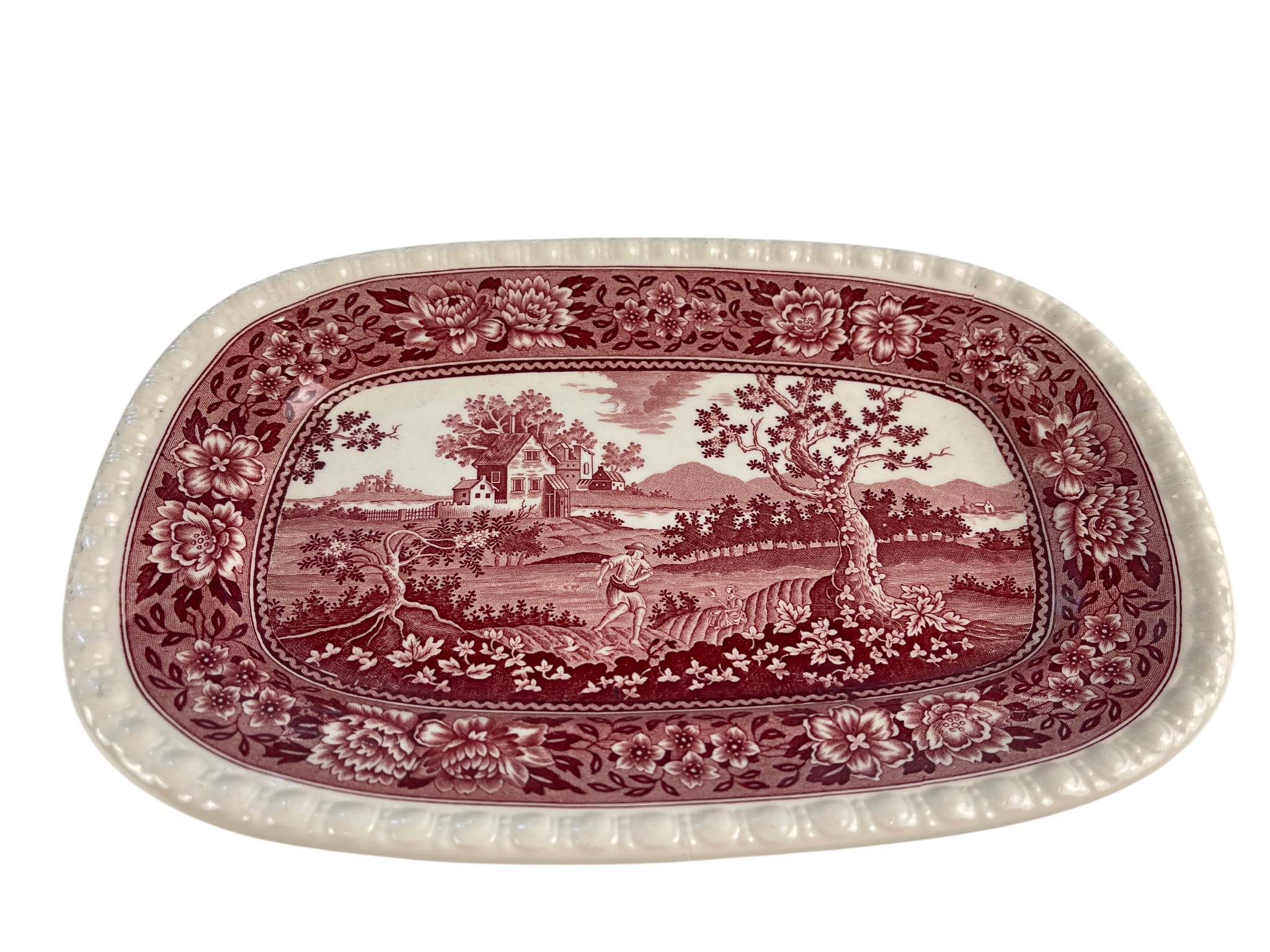 Villeroy & Boch Porzellan Rusticana Servierplatte 26 x 17 cm - Guter Zustand  