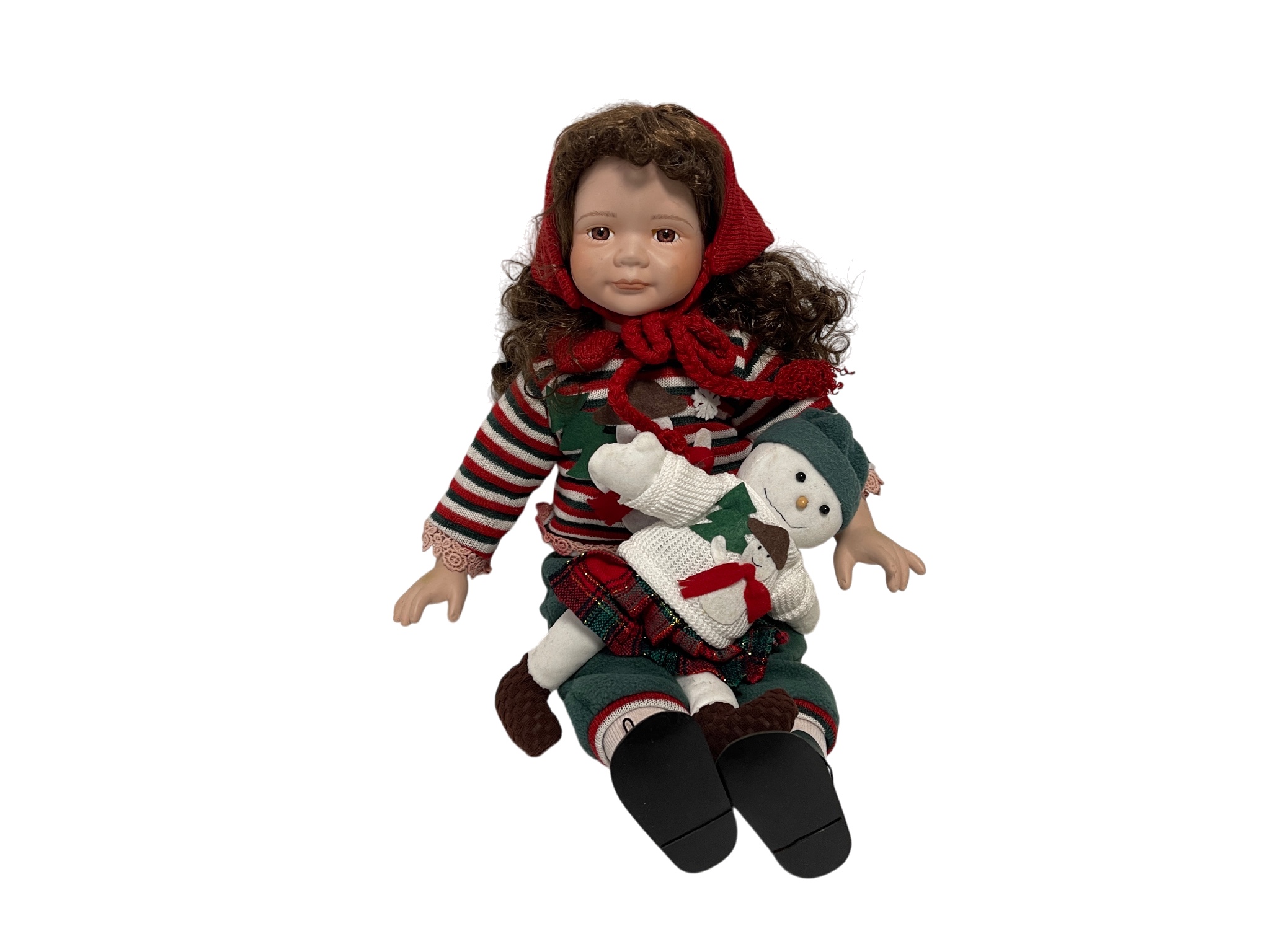 Künstlerpuppe  Porzellan Puppe 53 cm Zustand siehe Fotos  