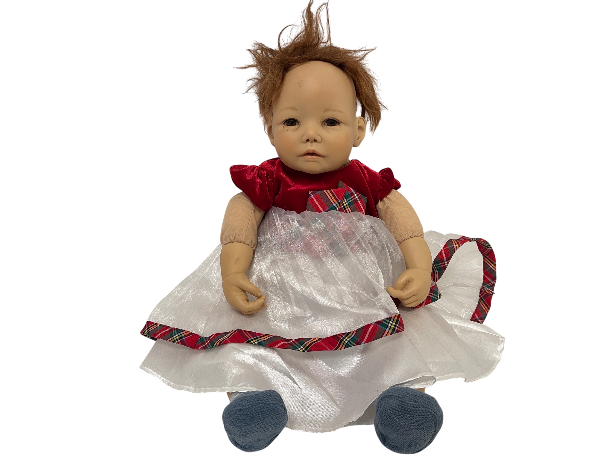 Künstlerpuppe Sigikid Vinyl Puppe 40 cm. Zustand siehe Fotos