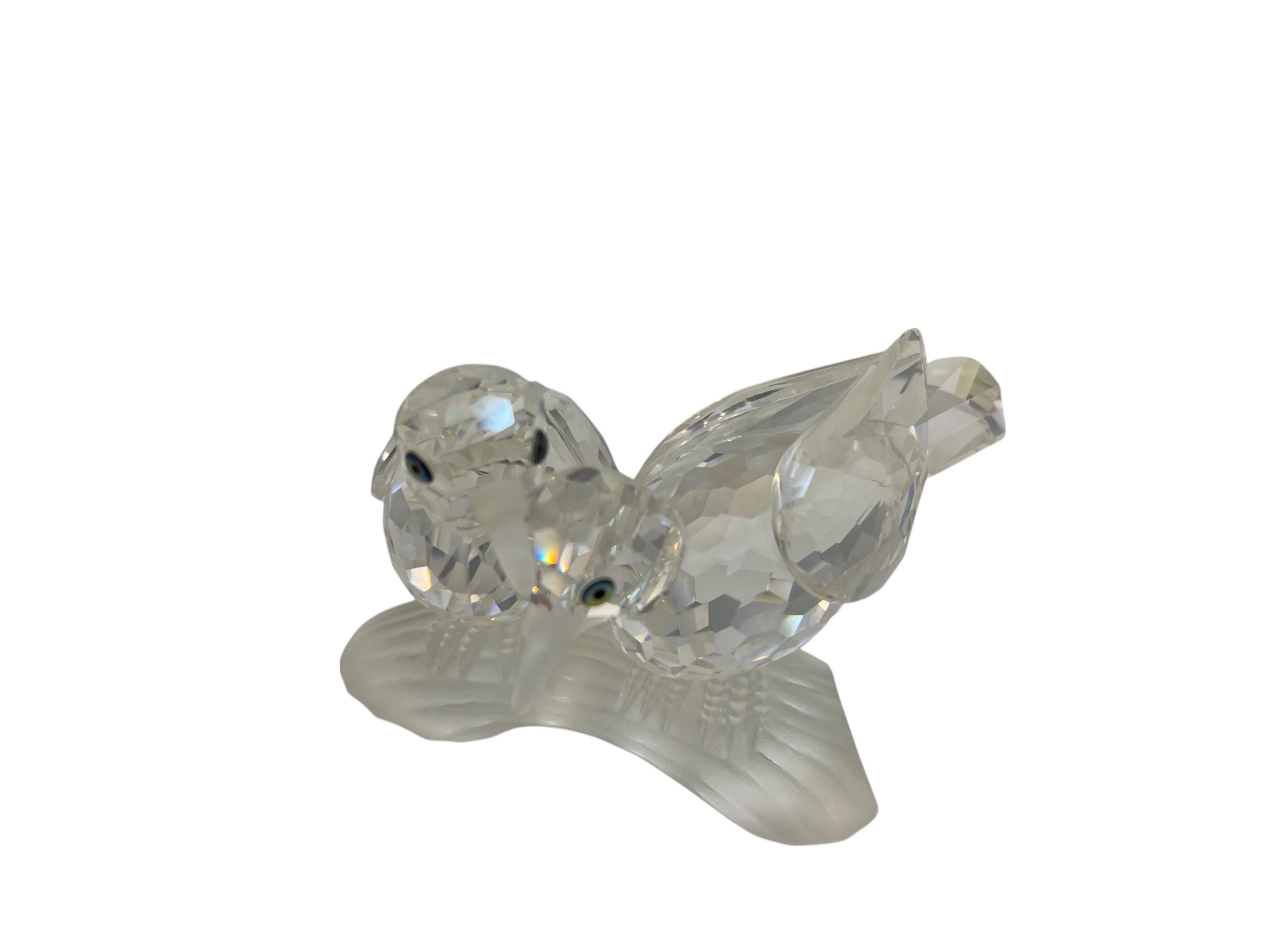 Swarovski Figur 117895 Tauben Jahresfigur 9 cm. Top Zustand  
