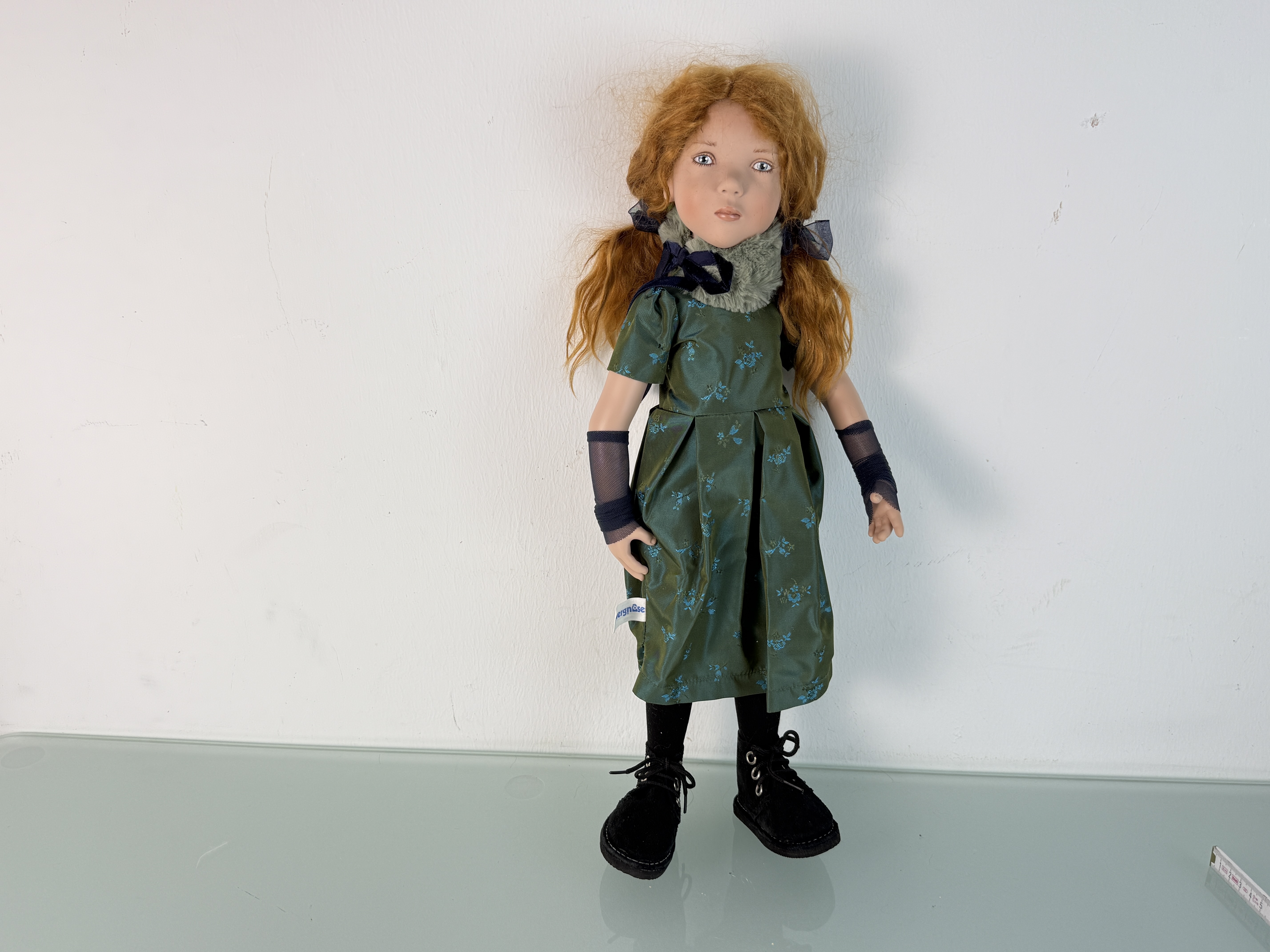 Zwergnase Künstlerpuppe Nicole Marschollek Puppe 50 cm. Top Zustand   
