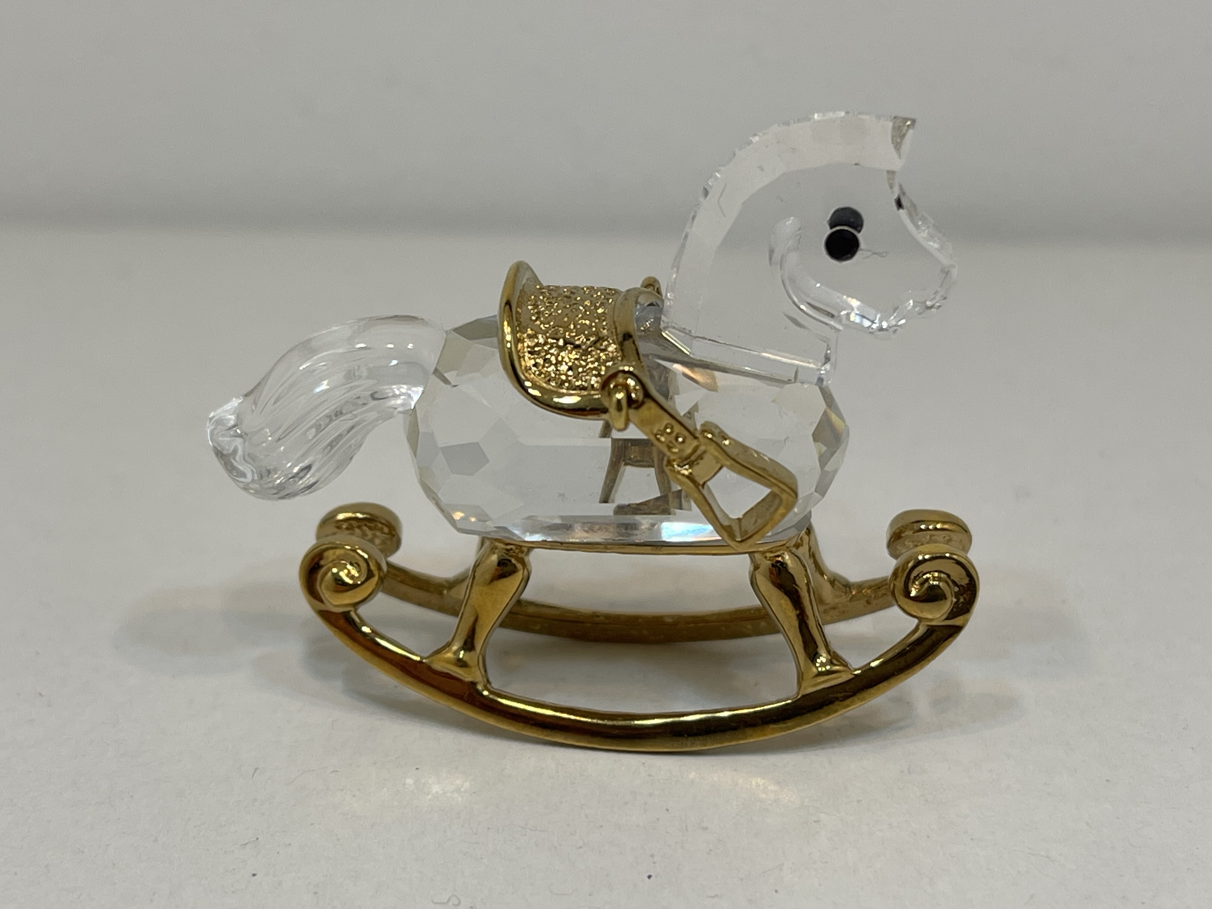 Swarovski Figur 199447 Schaukelpferd 4,5 cm. - Top Zustand  