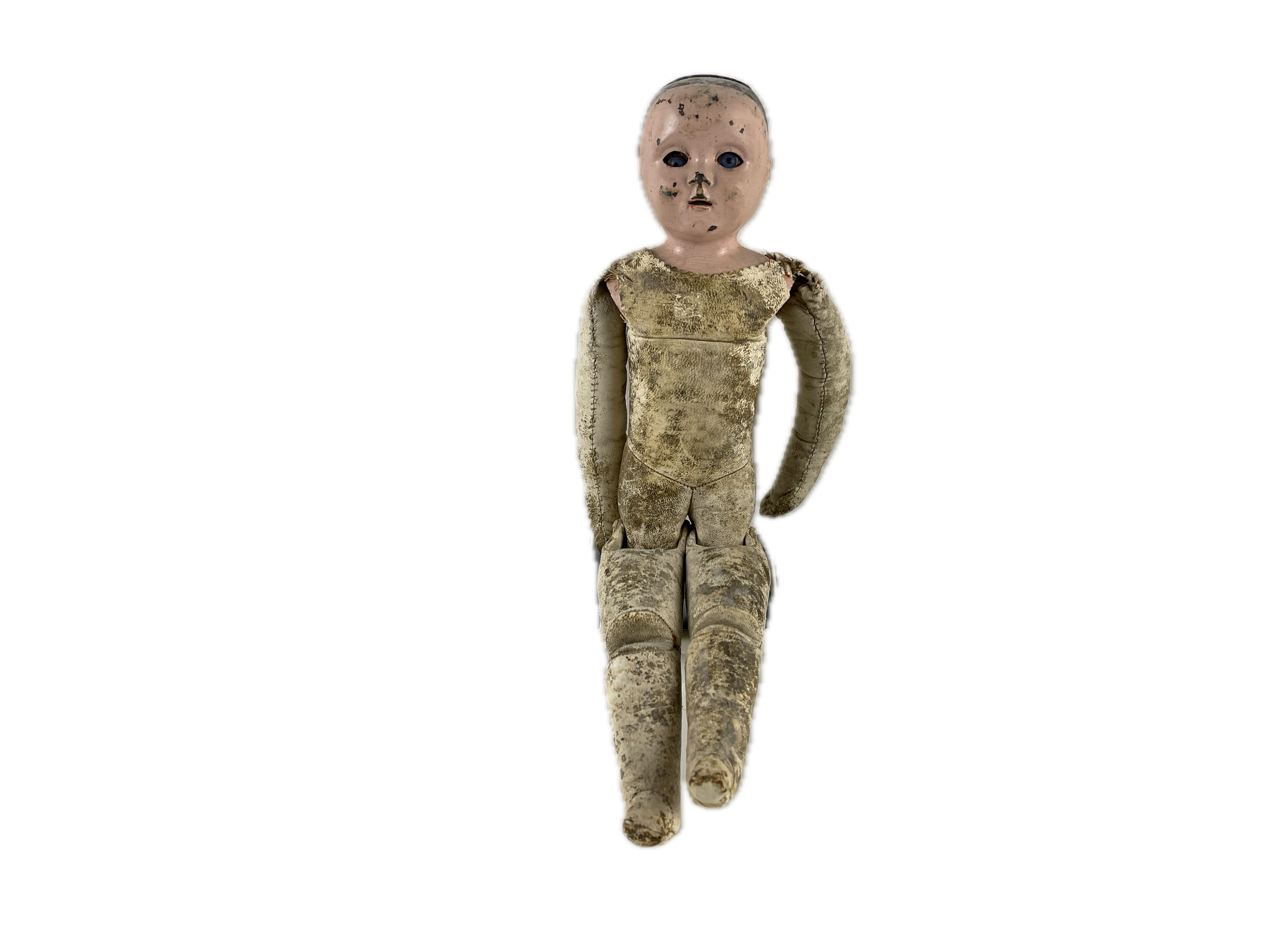 Künstlerpuppe alte Puppe 35 cm Zustand siehe Fotos   