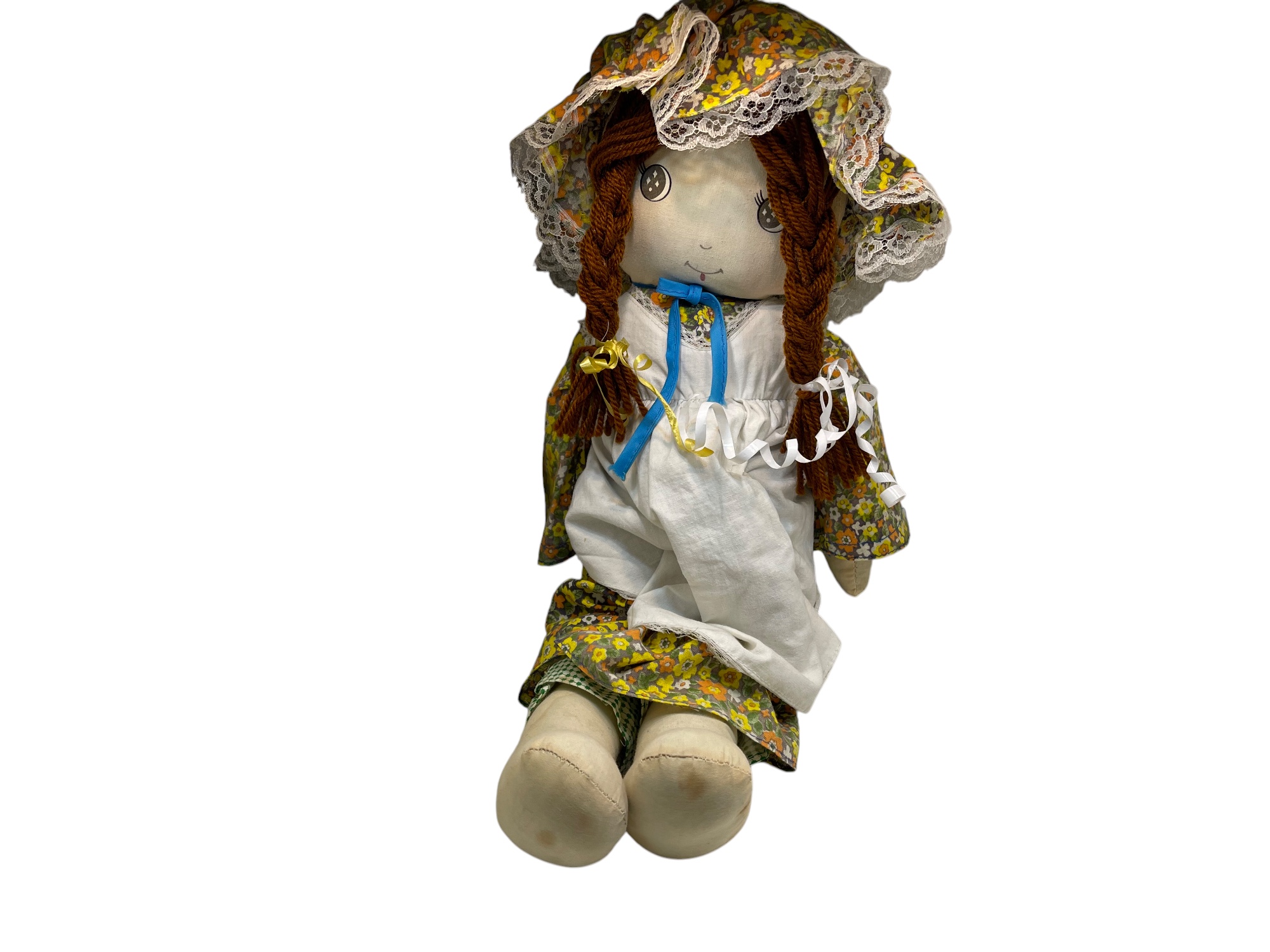 Sammler Stoff Puppe Holly Hobbie 47 cm. Zustand siehe Fotos 