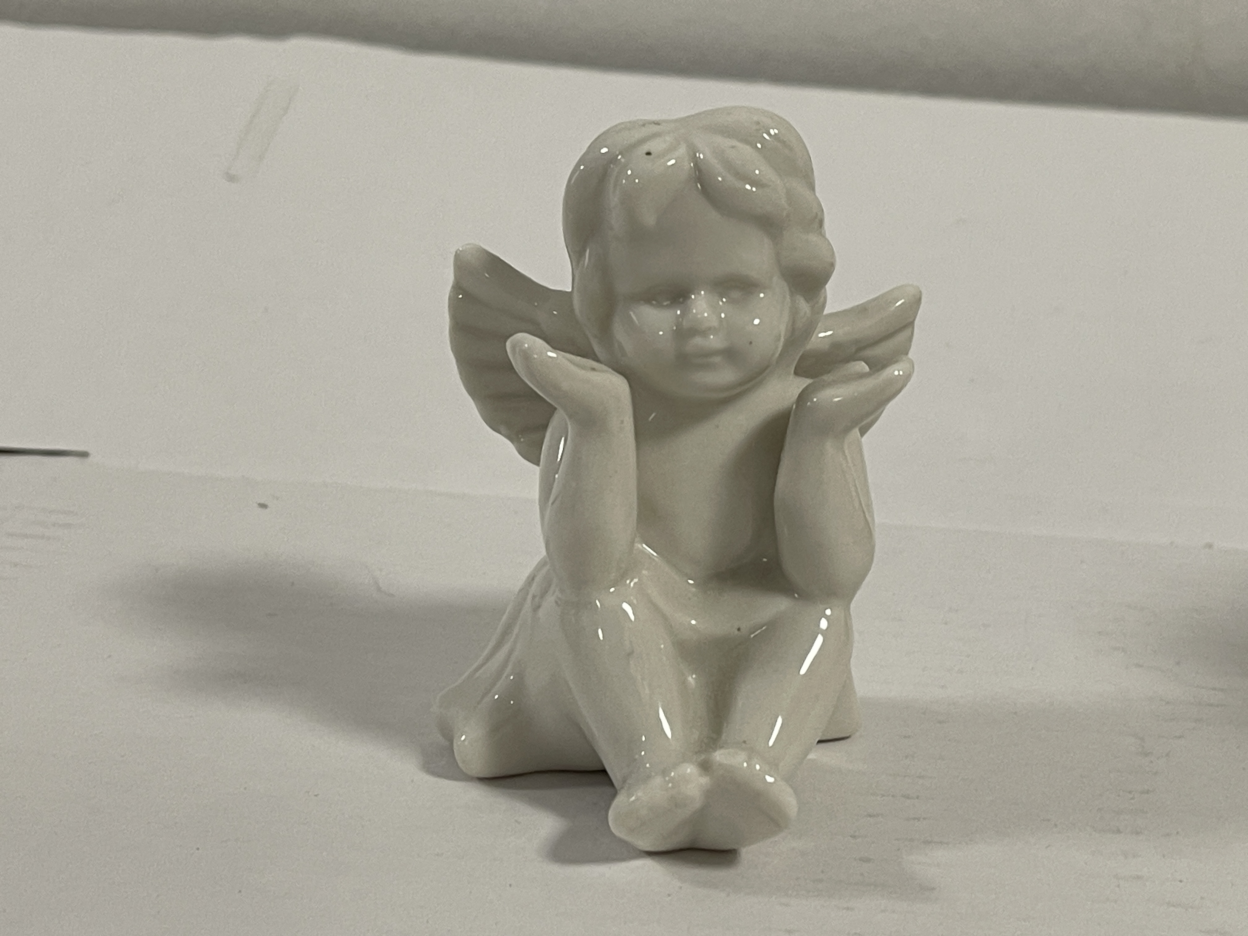 Porzellan Sammler Figur Engel 8 cm. 1 Wahl - Top Zustand