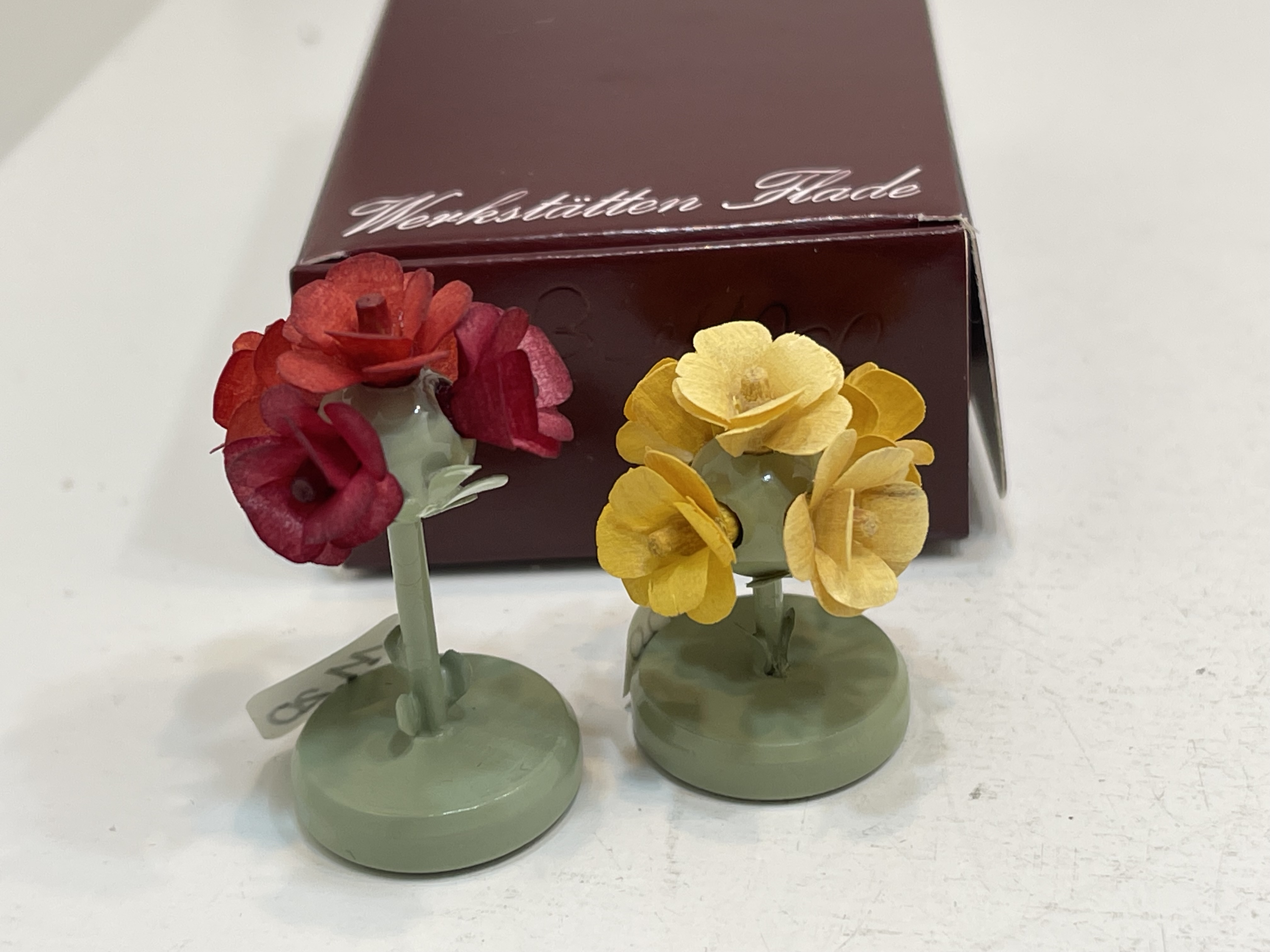 Erzgebirge Flade Figur 3 + 4 cm - Top Zustand      