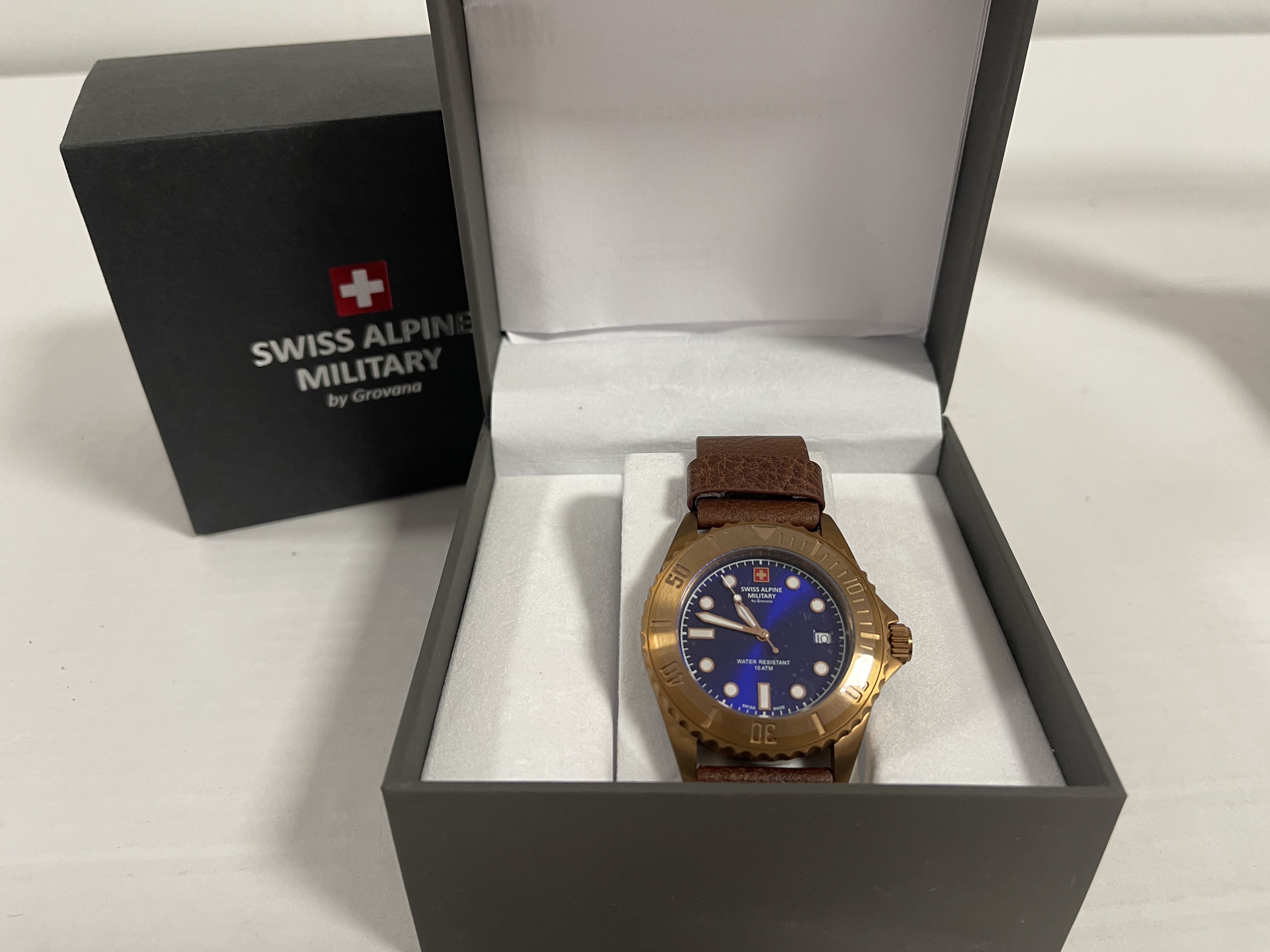 Swiss Alpine Military Herren Armbanduhr Quartz - Top Zustand