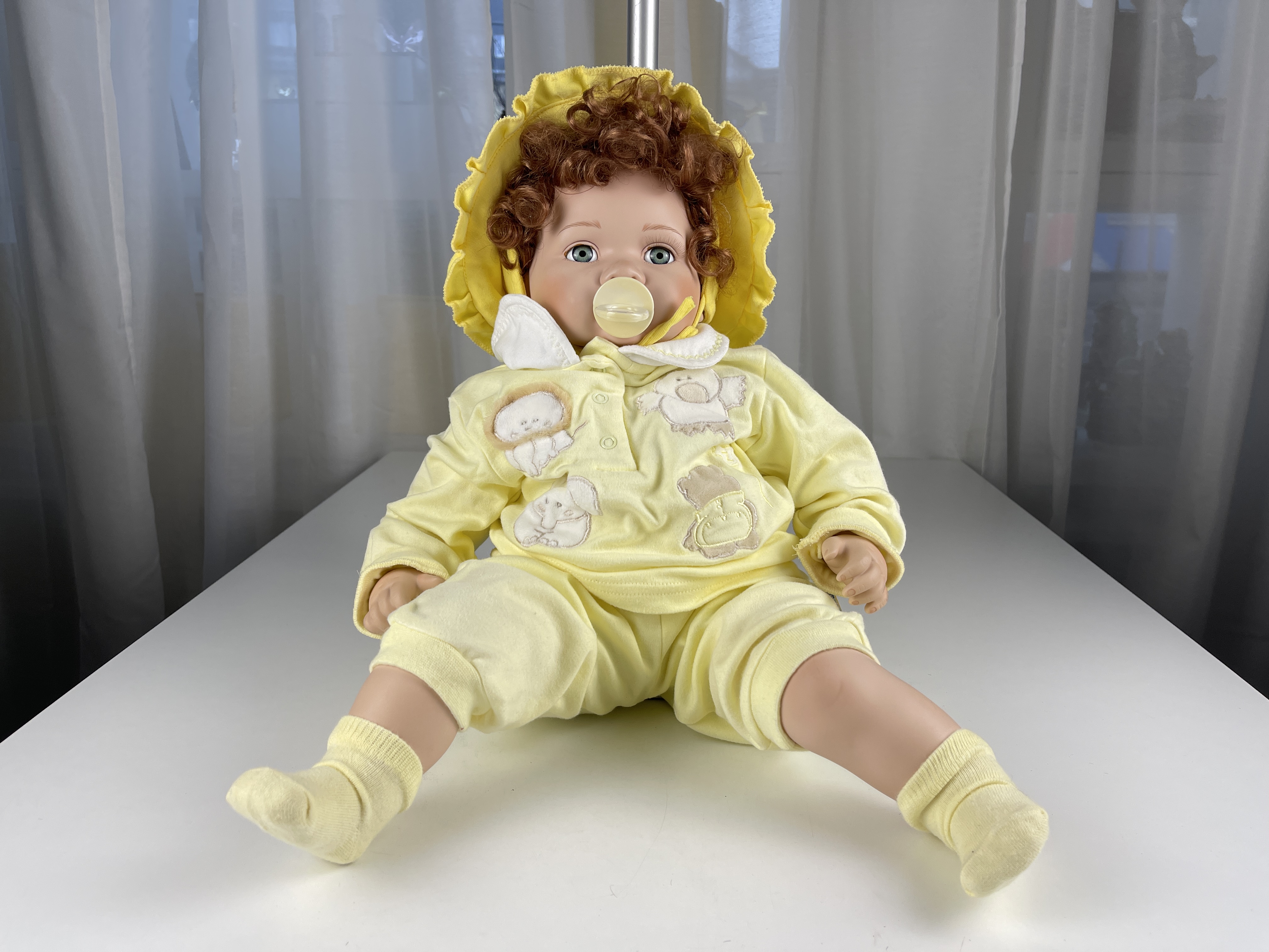 Sammler Puppe Porzellan Puppe 45 cm. Top Zustand