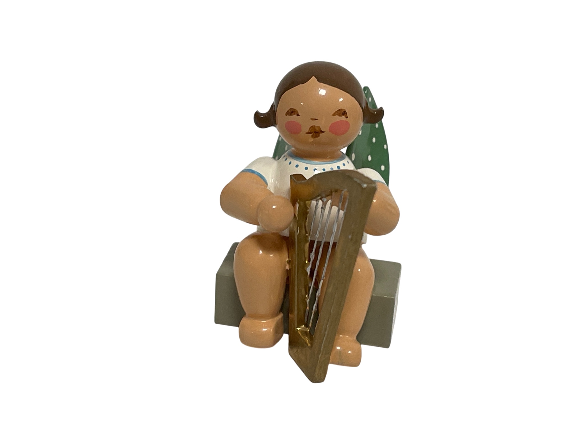 Wendt und Kühn Erzgebirge Figur Engel 5 cm. Top Zustand 