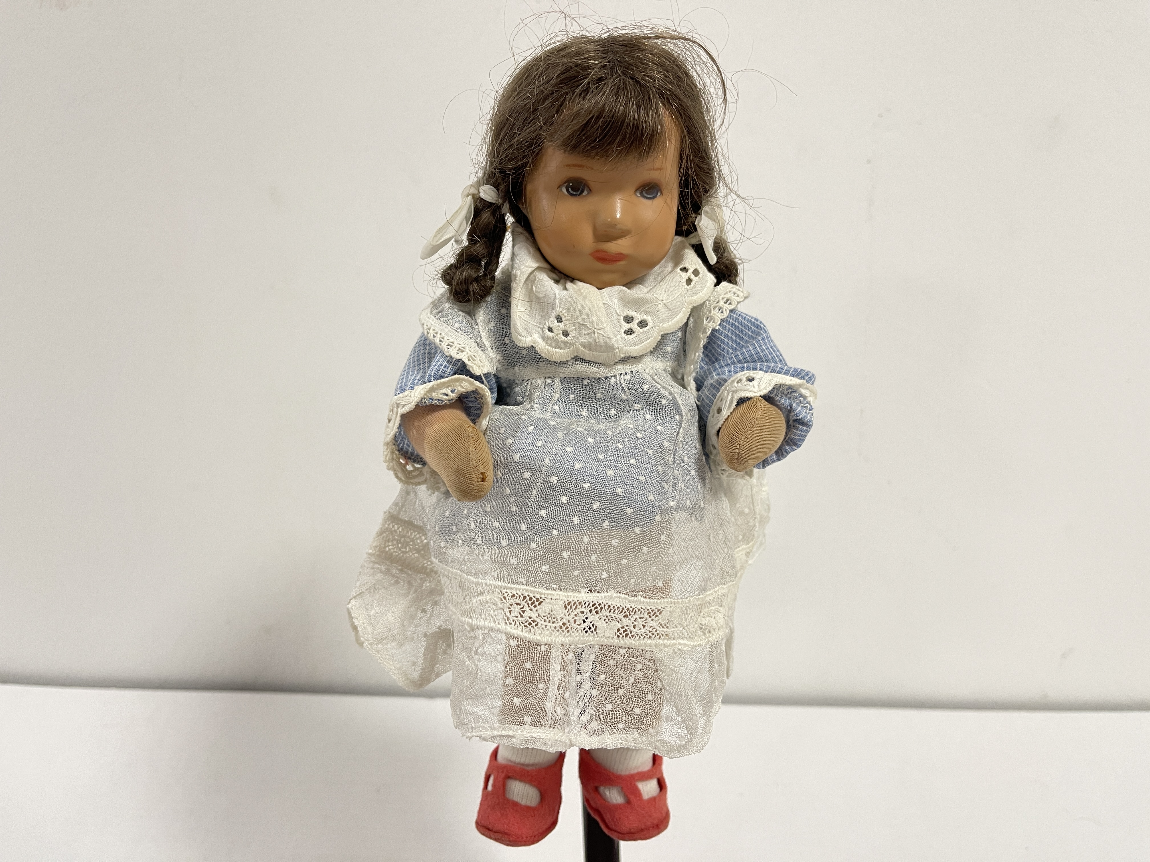 Käthe Kruse Puppe 25 cm.  Raucherhaushalt Zustand siehe Fotos  