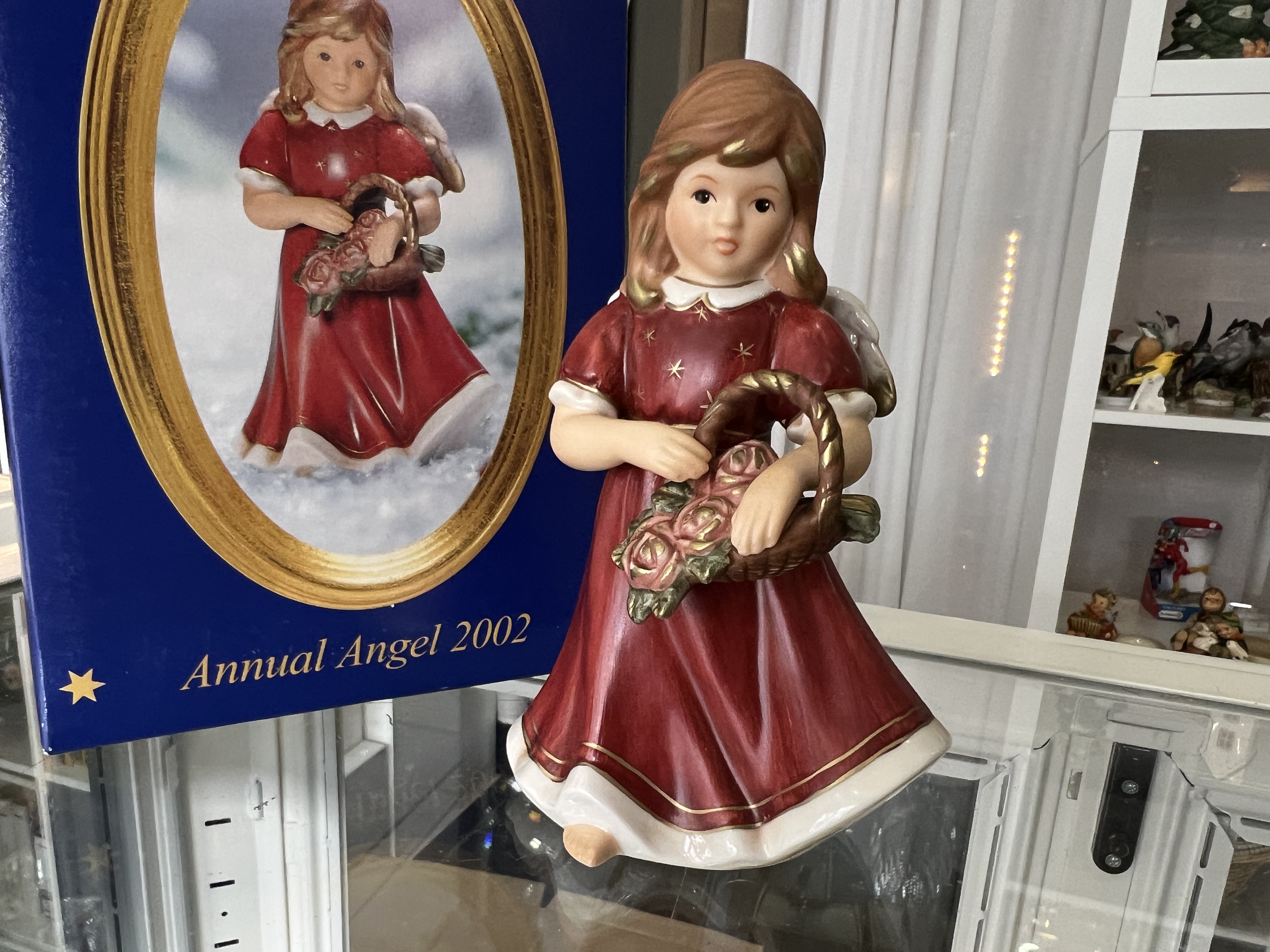 Goebel Figur Engel 2002 Jahresengel 13 cm 1 Wahl. Top Zustand    