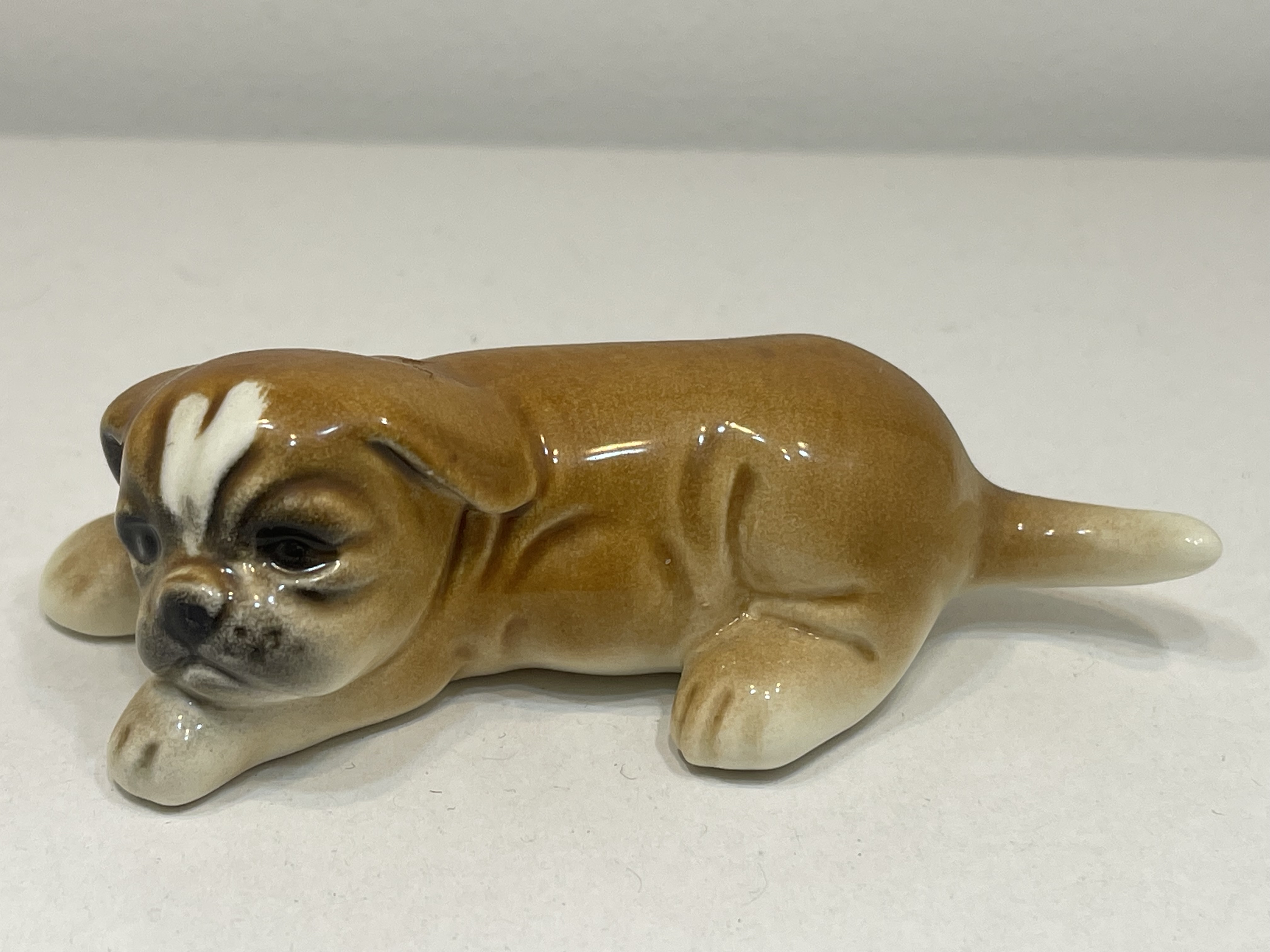Goebel Figur Hund Boxer 9 cm. 1 Wahl Top Zustand 