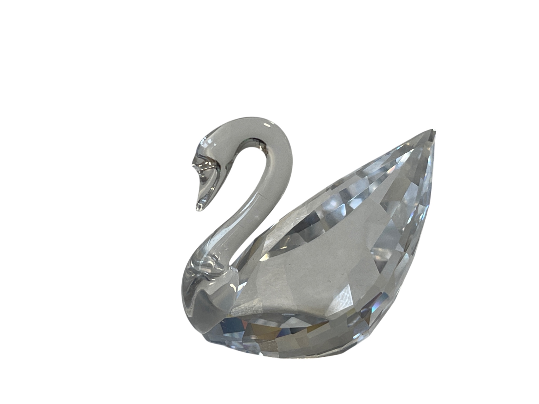 Swarovski Figur Kristall Schwan 3 cm. Top Zustand. 