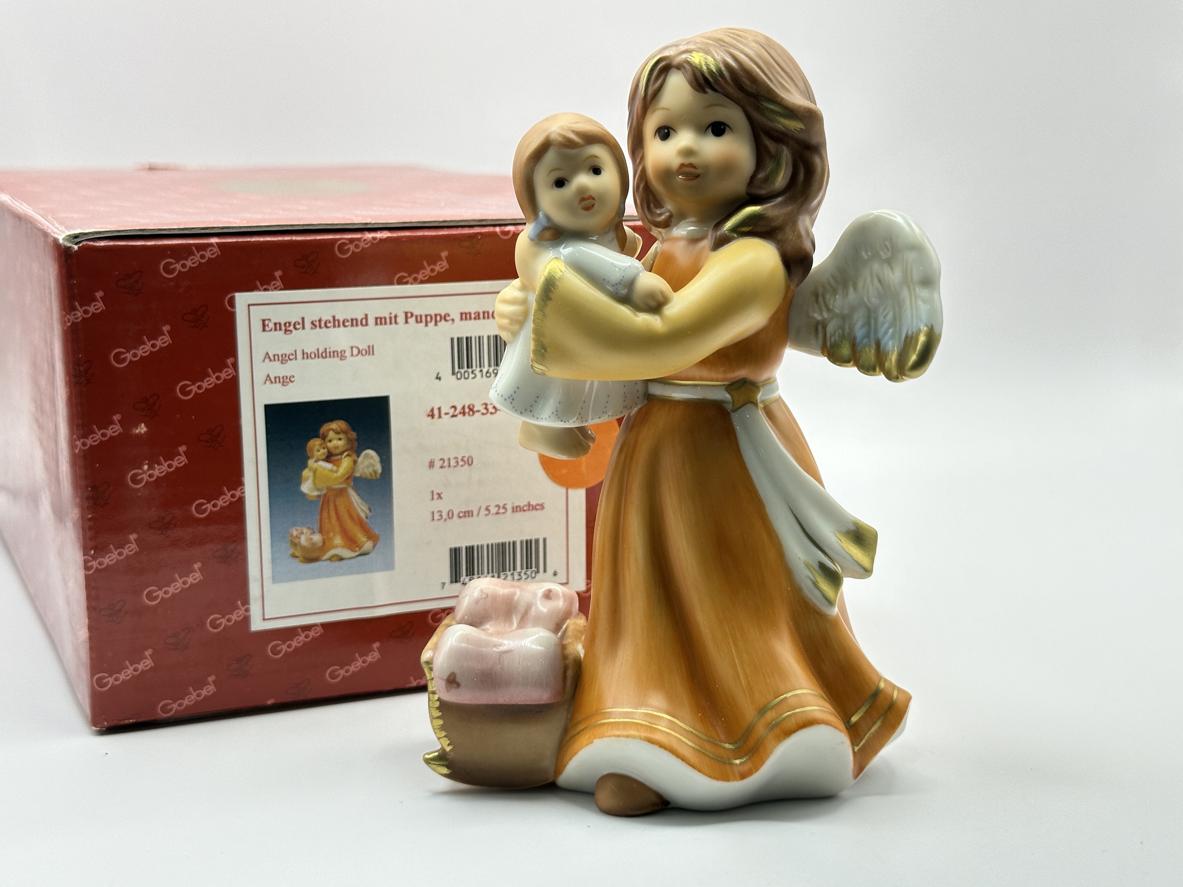Goebel Engel mit Puppe Figur Porzella... SW40643