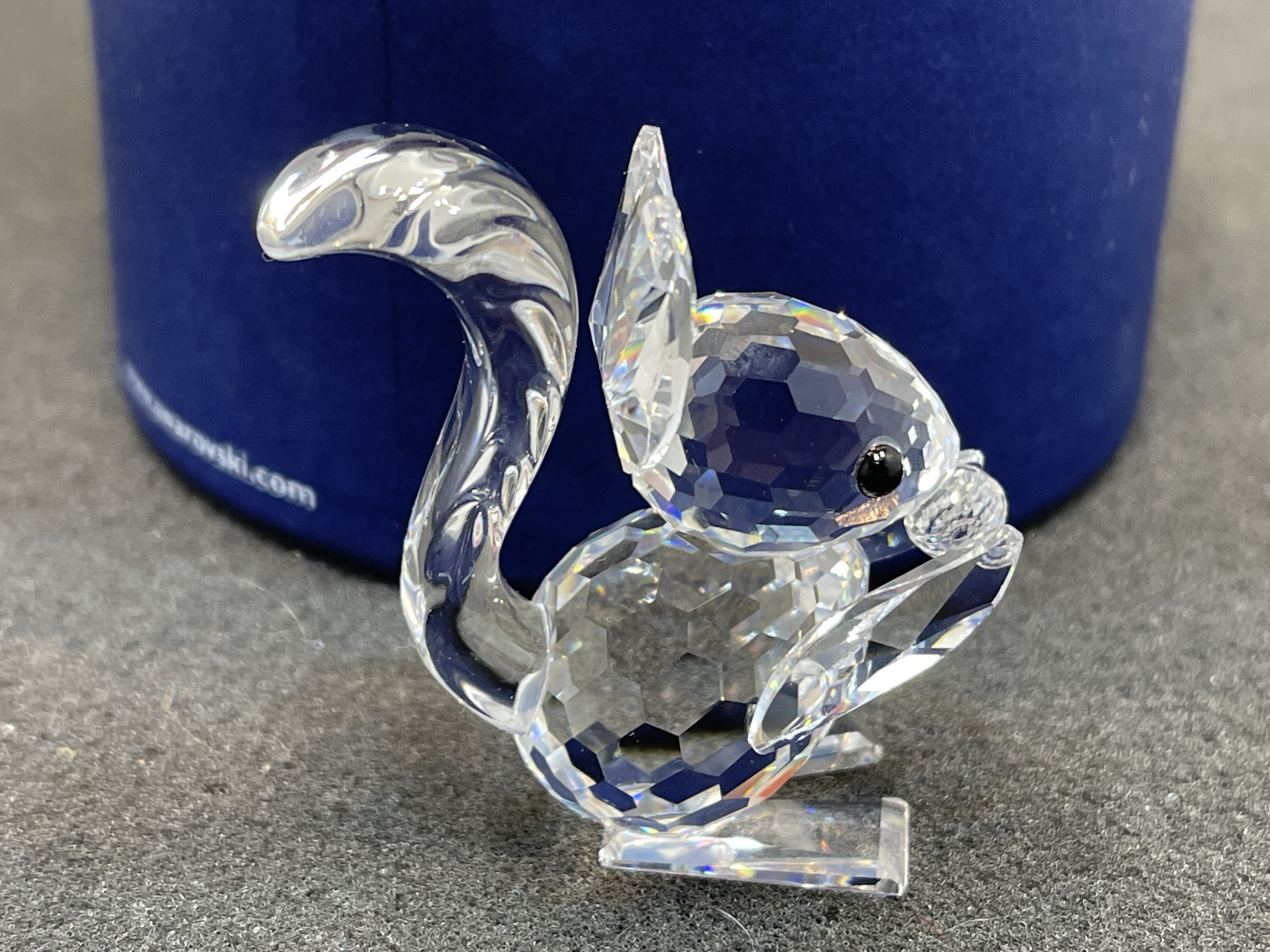 Swarovski Figur 011871 Eichhörnchen 4,5 cm - mit Ovp + Zertifikat. Top Zustand  