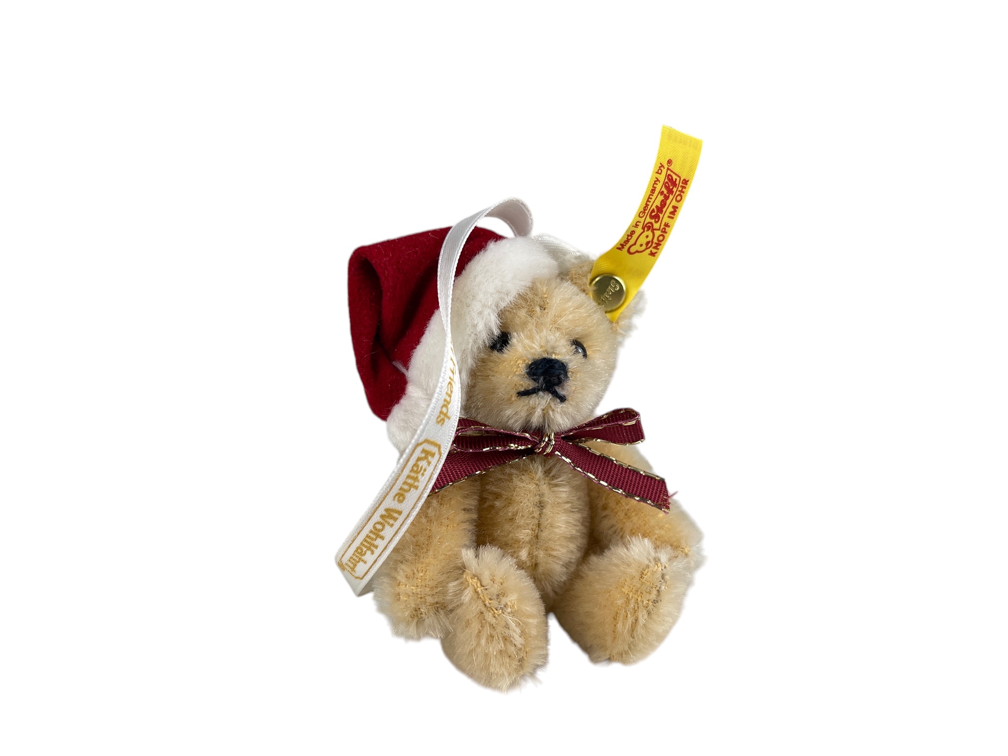 Steiff Tier 672910 Teddy Ornament 8 cm. Top Zustand 