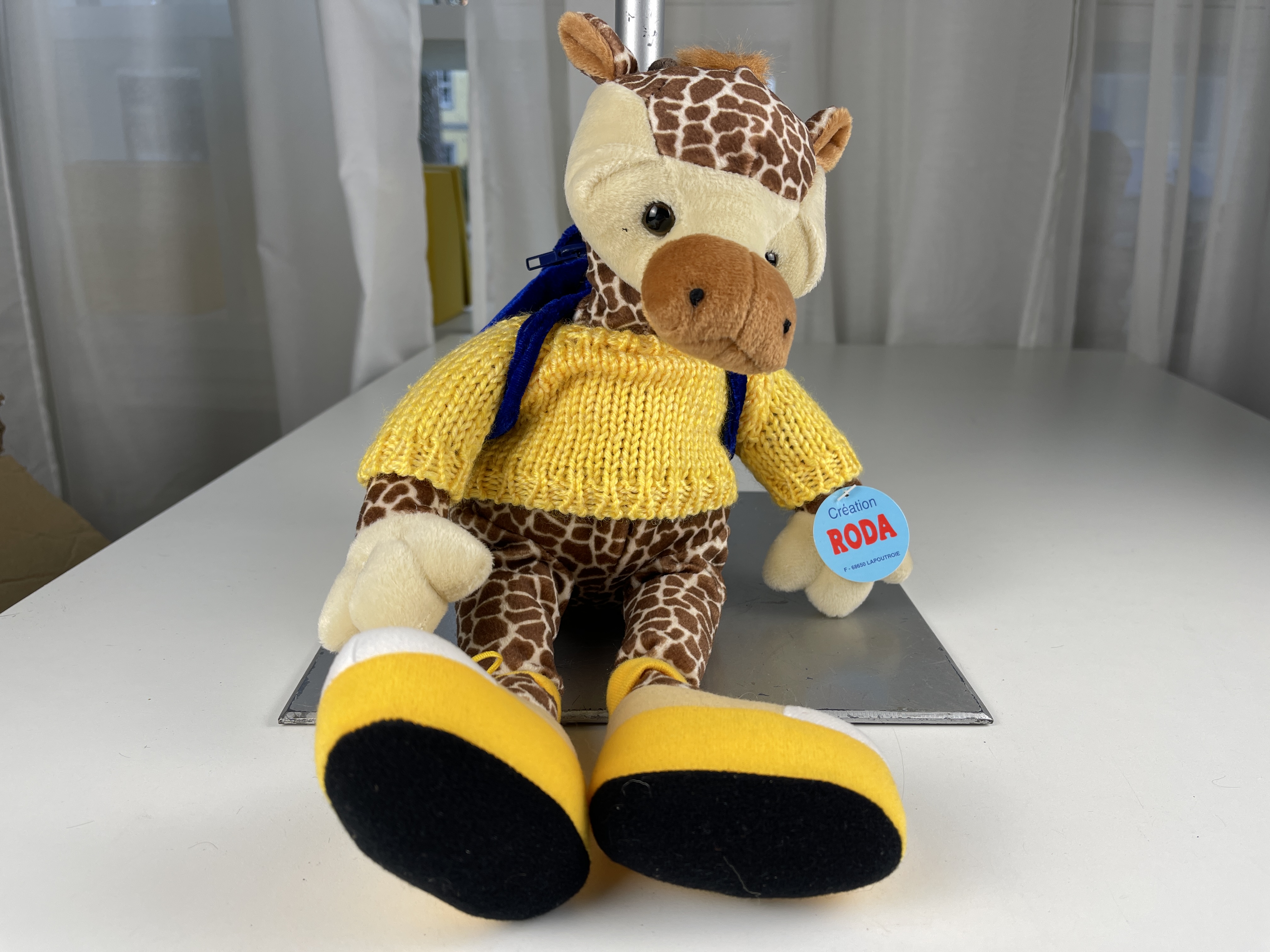 Sammler Stofftier Giraffe 32 cm. Top Zustand