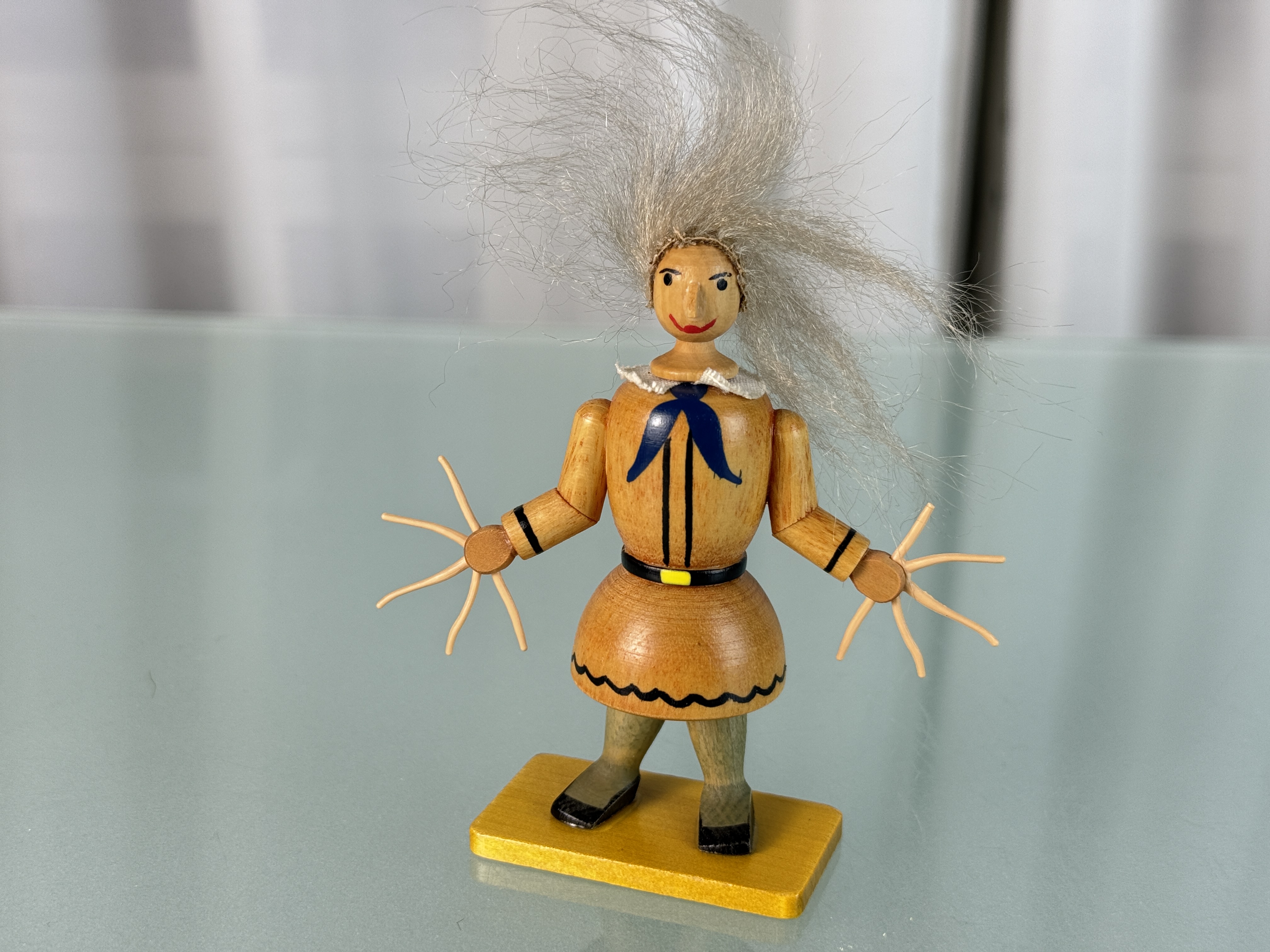 Erzgebirge Figur Struwwelpeter 10 cm. Top Zustand 