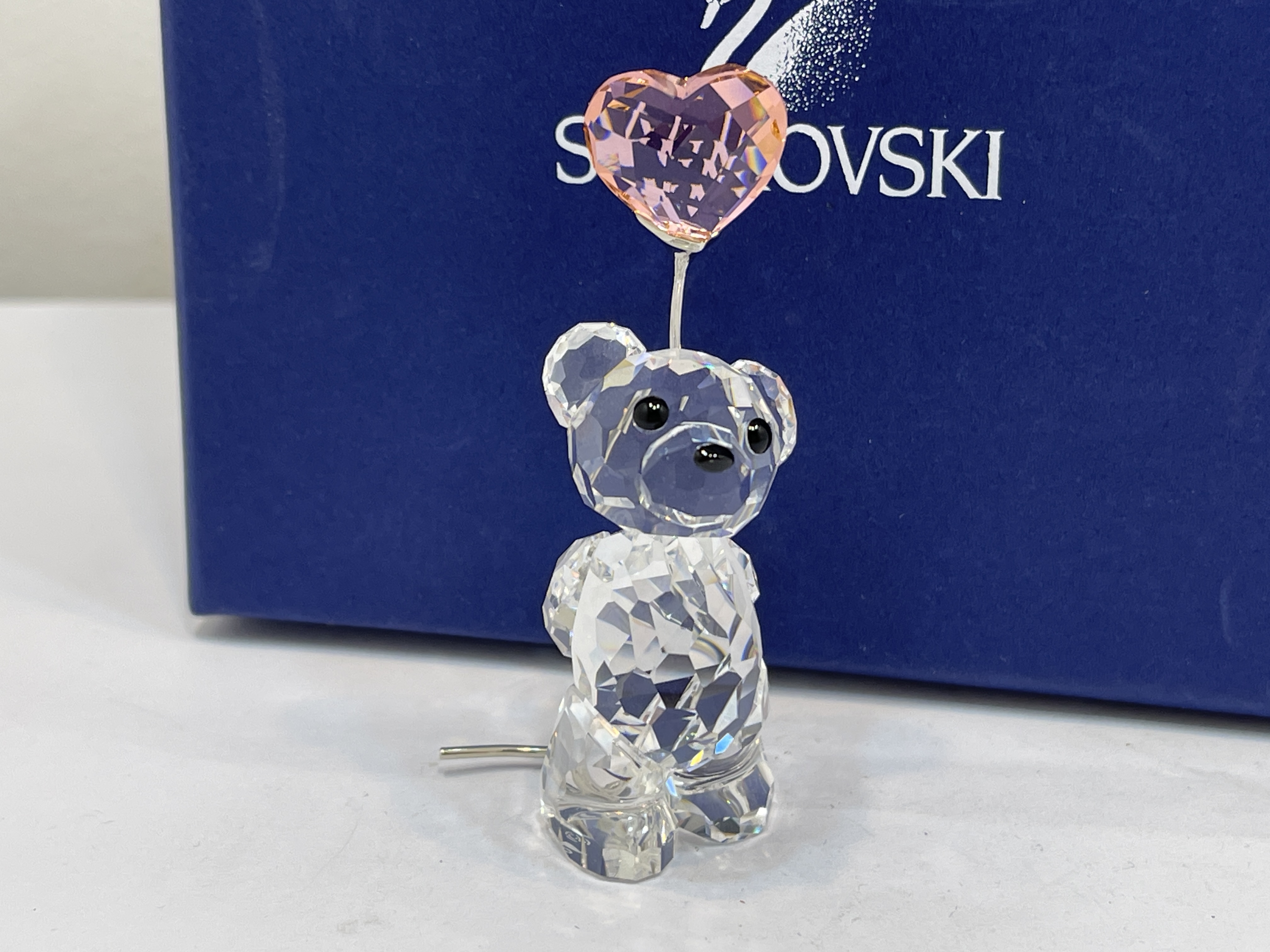 Swarovski Figur 842933 Ich liebe Dich Kris Bär 4,2 cm Ovp Zertifikat Top Zustand   