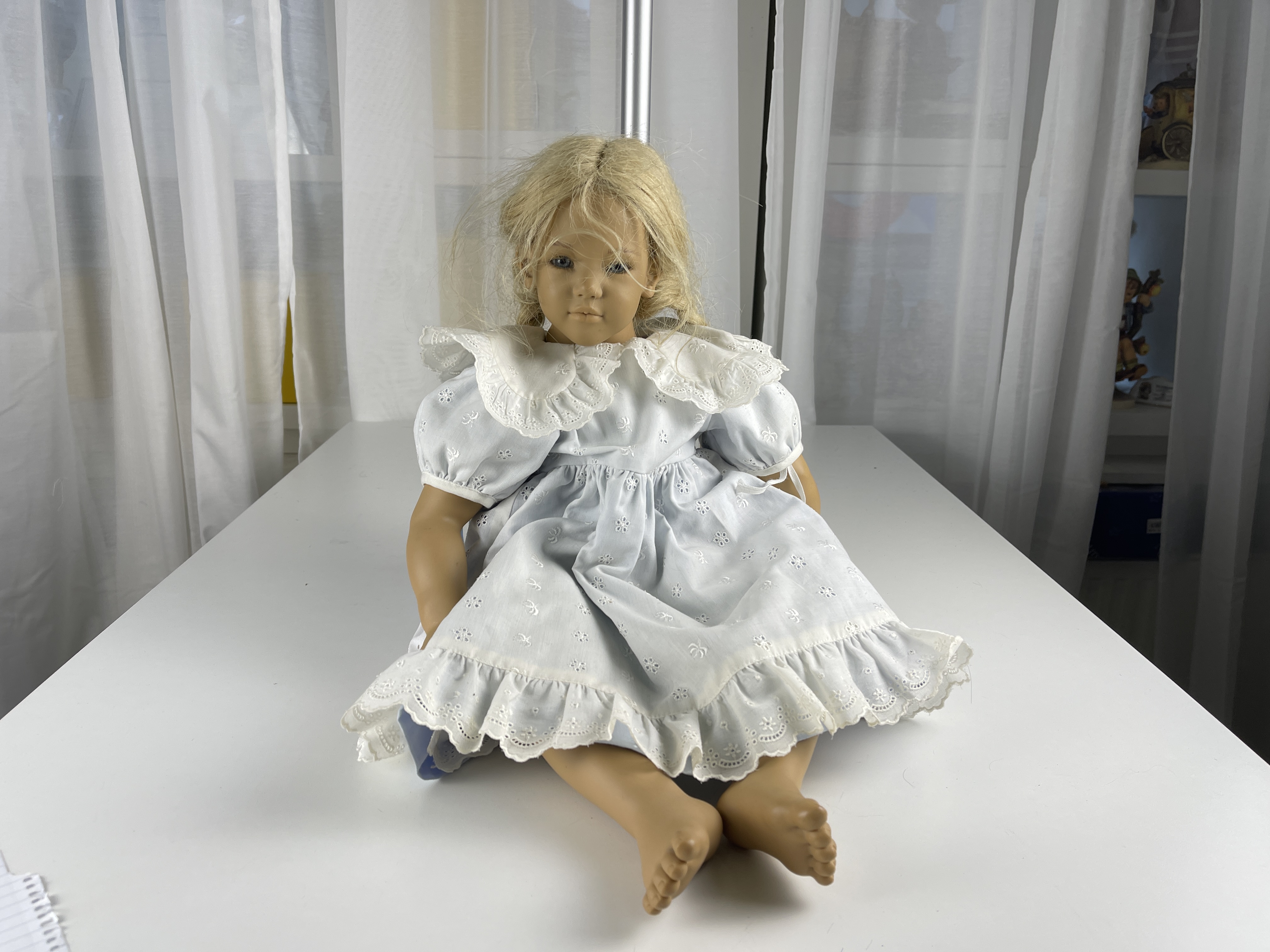 Künstlerpuppe Annette Himstedt Puppe Jule 66 cm. Top Zustand