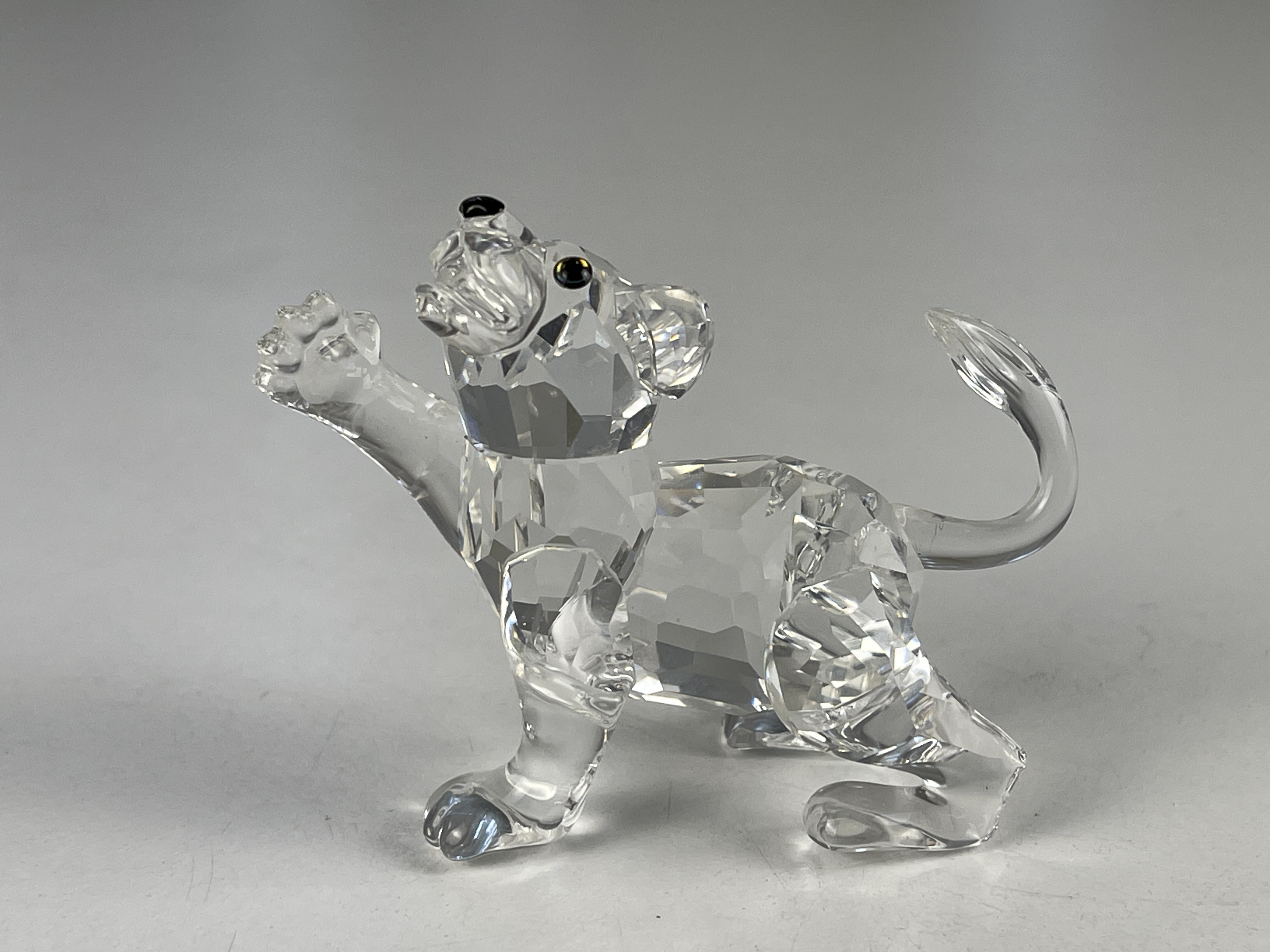  Swarovski Figur 210460 Baby Löwe, Jungtier 6,5 cm. Top Zustand 