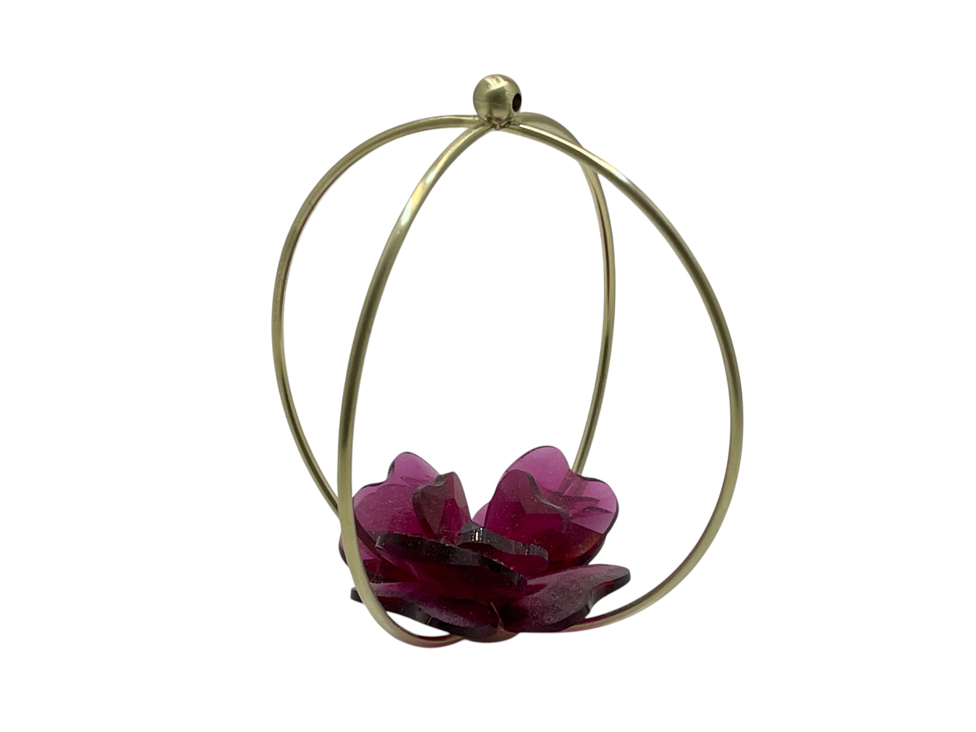 Swarovski Figur 5557805 Garden Tales Rose Ornament 9,5 cm.  - Top Zustand    