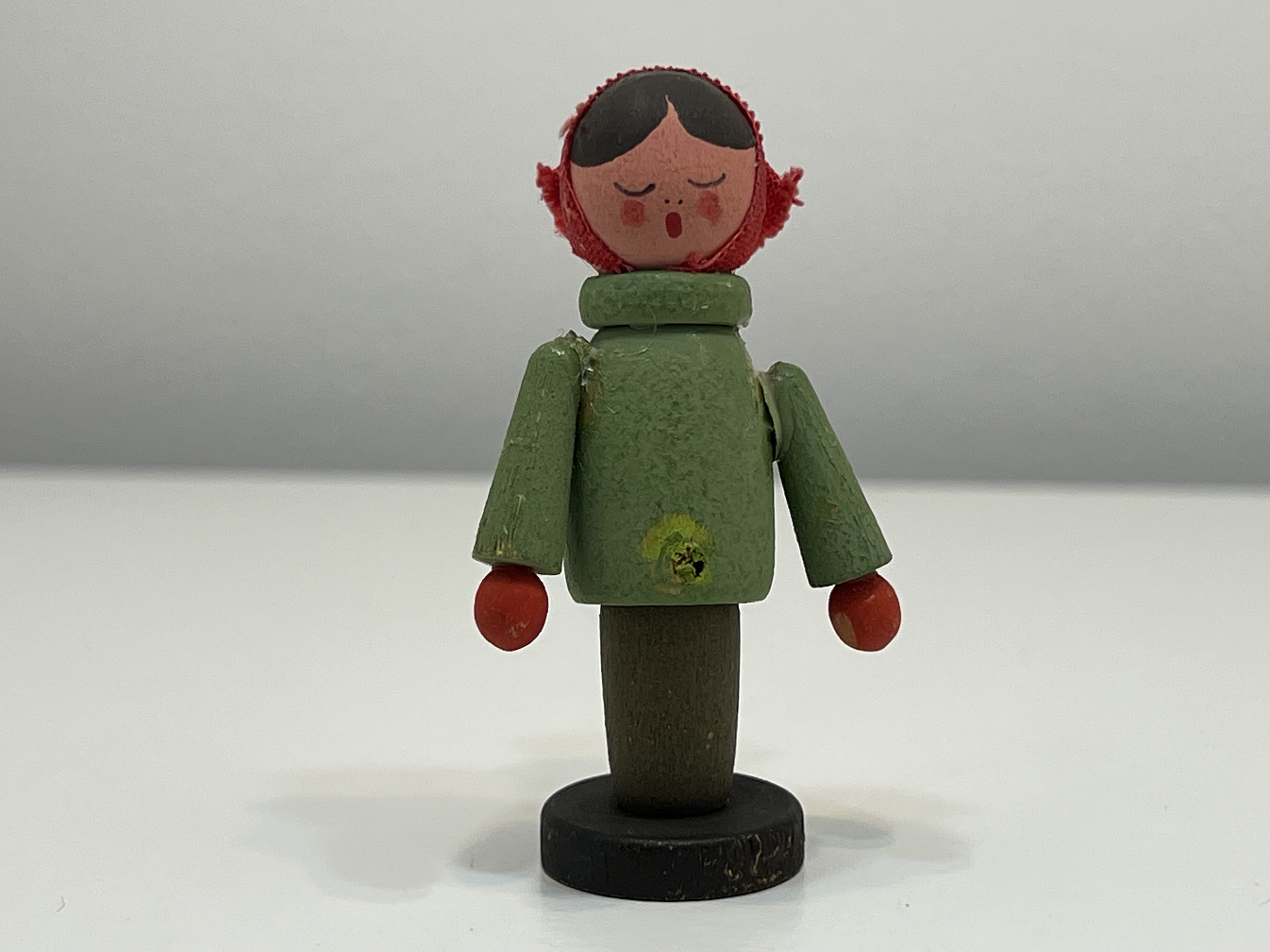 Erzgebirge Sammler Holzfigur 6 cm Zustand siehe Fotos
