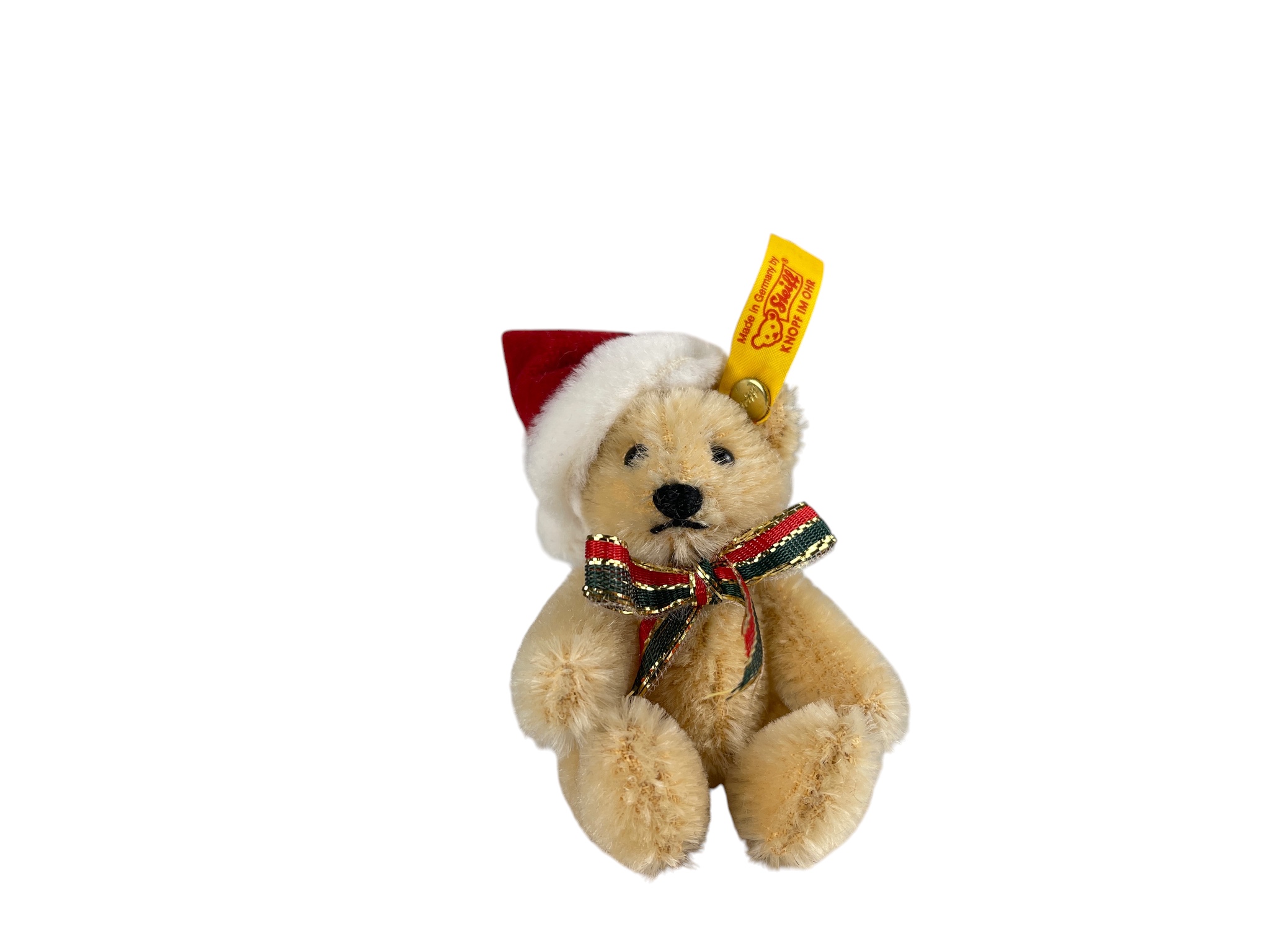 Steiff Tier 672910 Teddy Ornament 8 cm. Top Zustand  