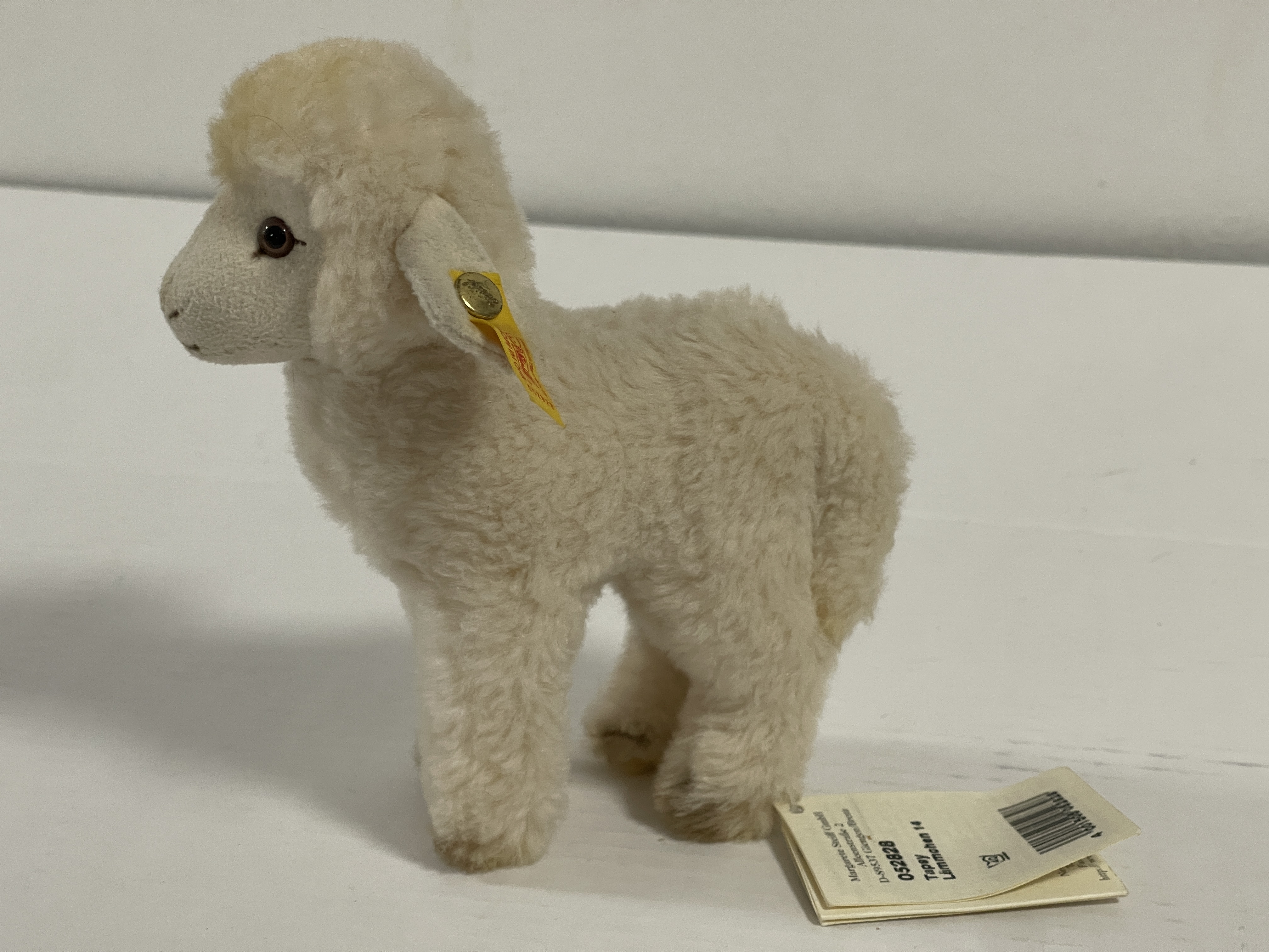 Steiff Tier 052828 Lamm 14 cm. Top Zustand   