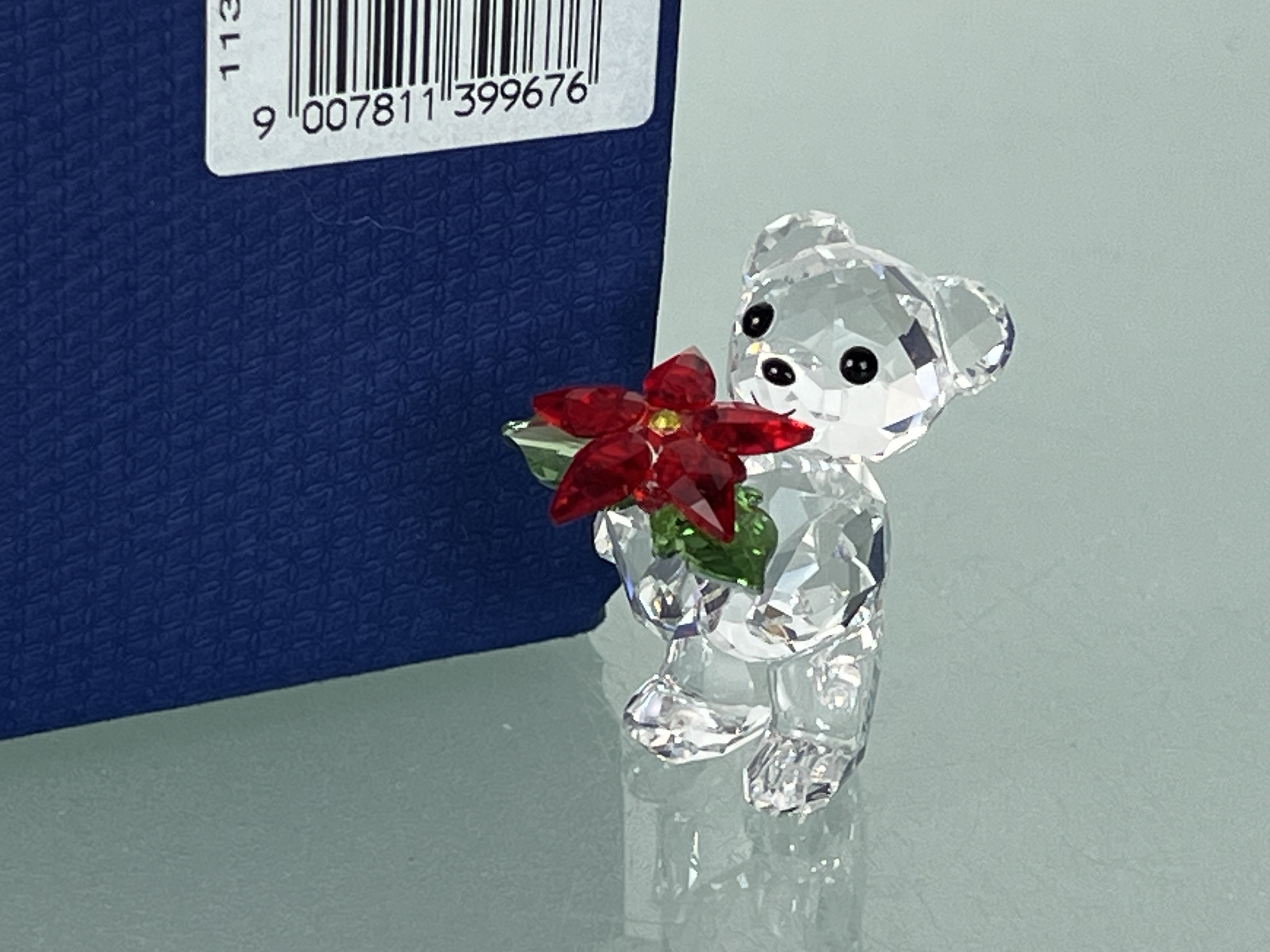 Swarovski Figur 1139967 Kris Bär 2012 Weihnachten 4 cm mit OVP & Zertifikat. Top Zustand