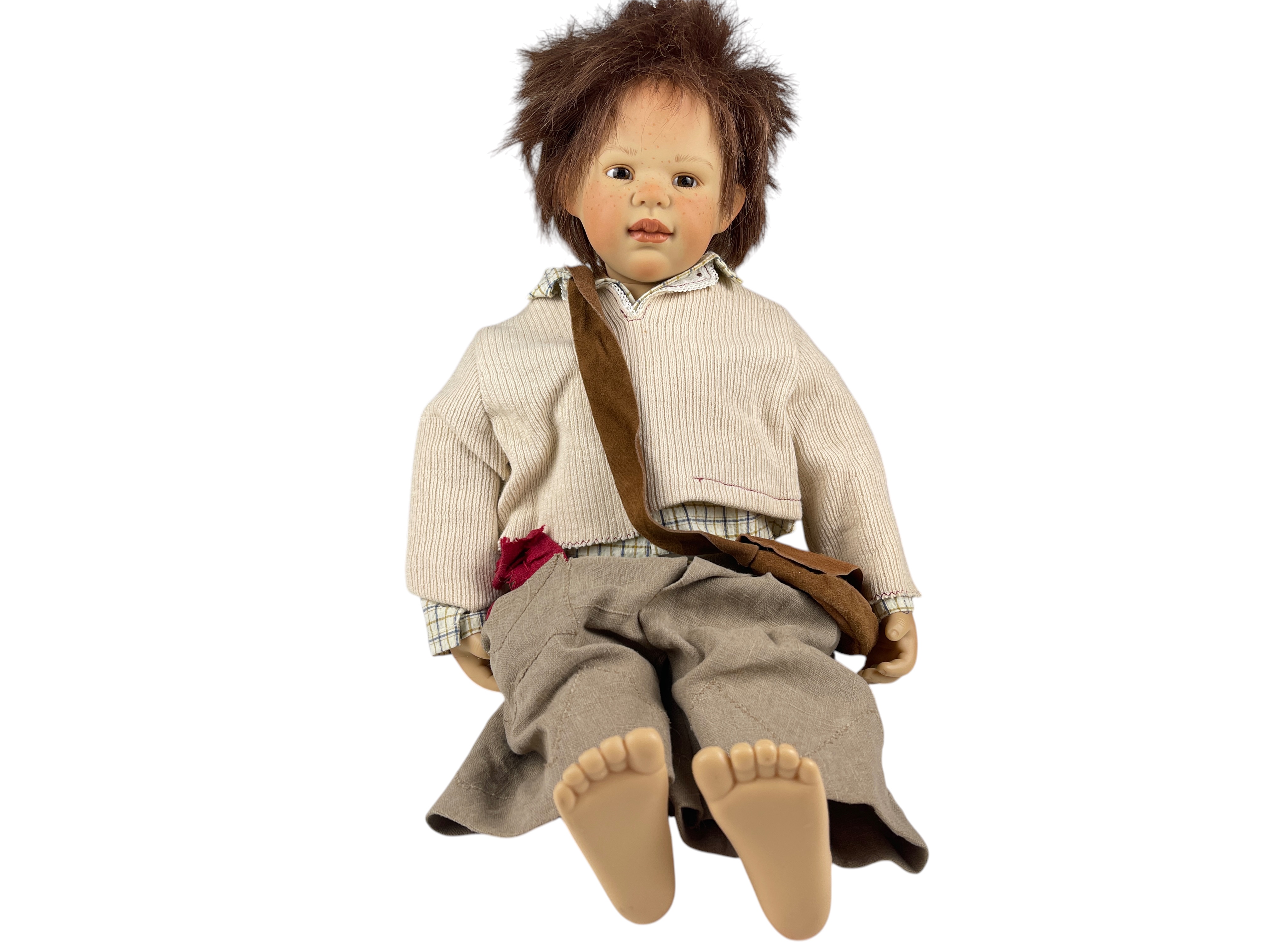 Susi Eimer Vinyl Künstlerpuppe Puppe 50 cm. Top Zustand 