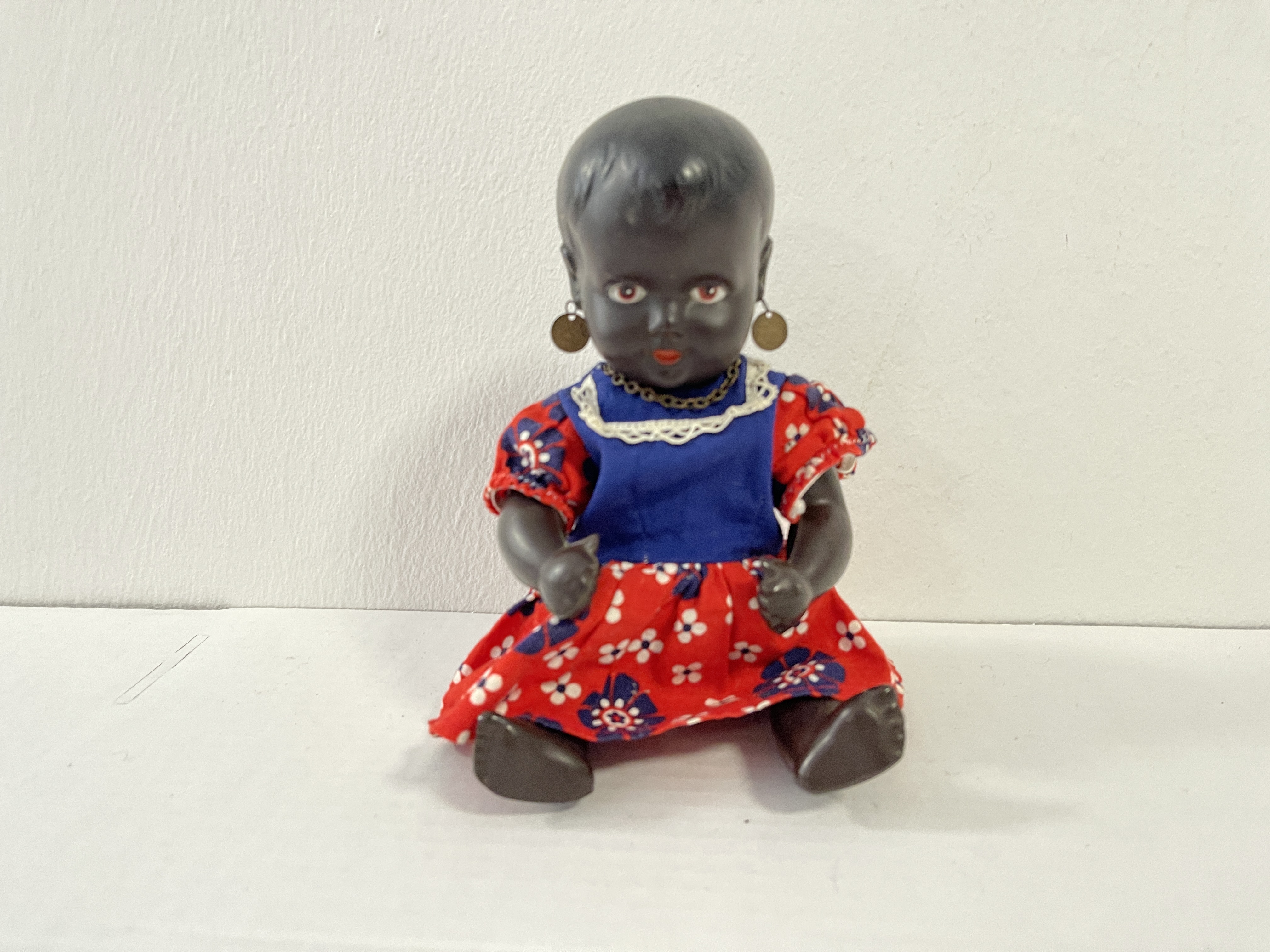 Künstlerpuppe alte Sammler Zelluloid Puppe 24 cm Zustand siehe Fotos 