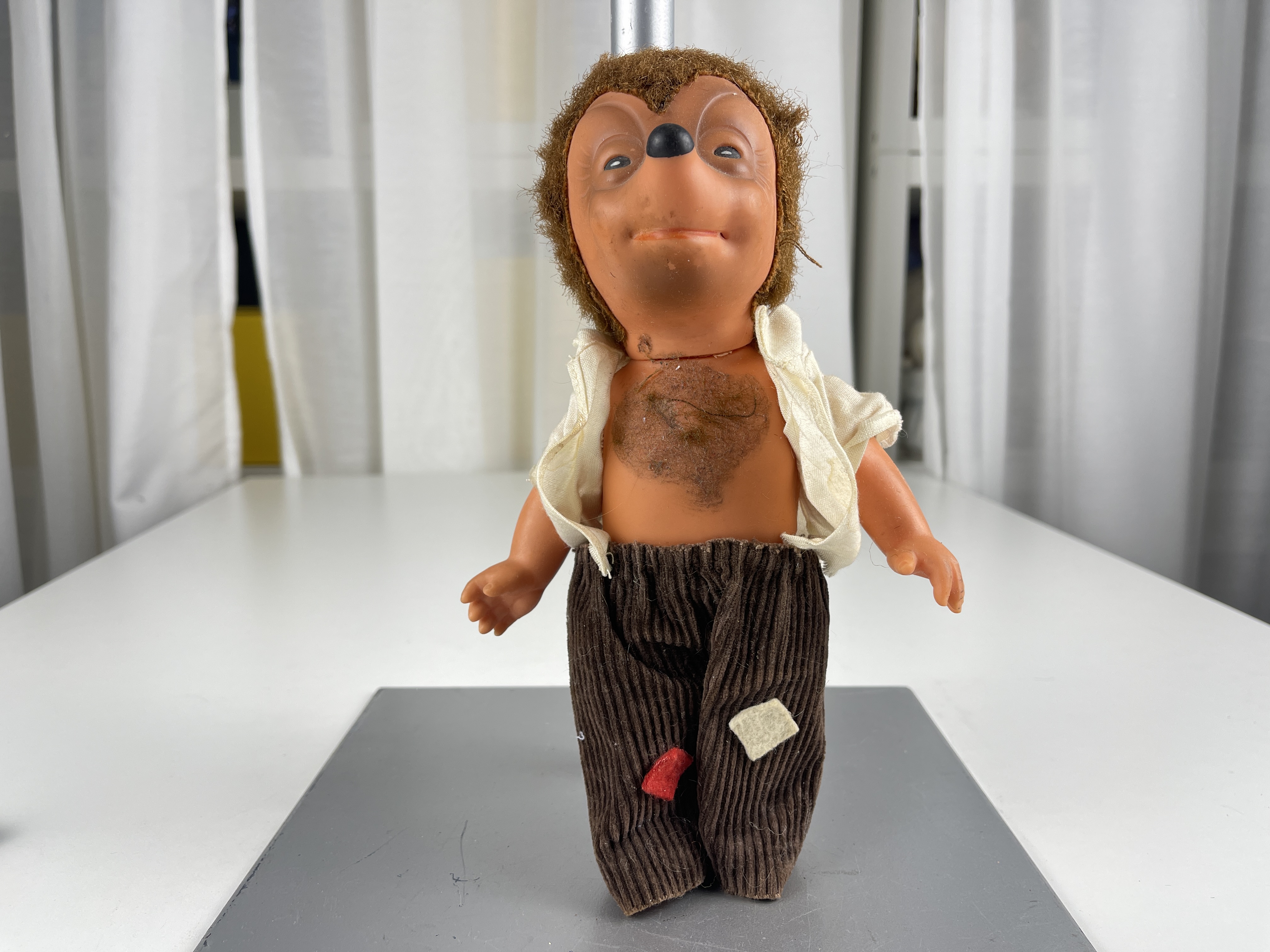 Steiff Tier Mecki 25 cm. Top Zustand - Siehe Fotos    