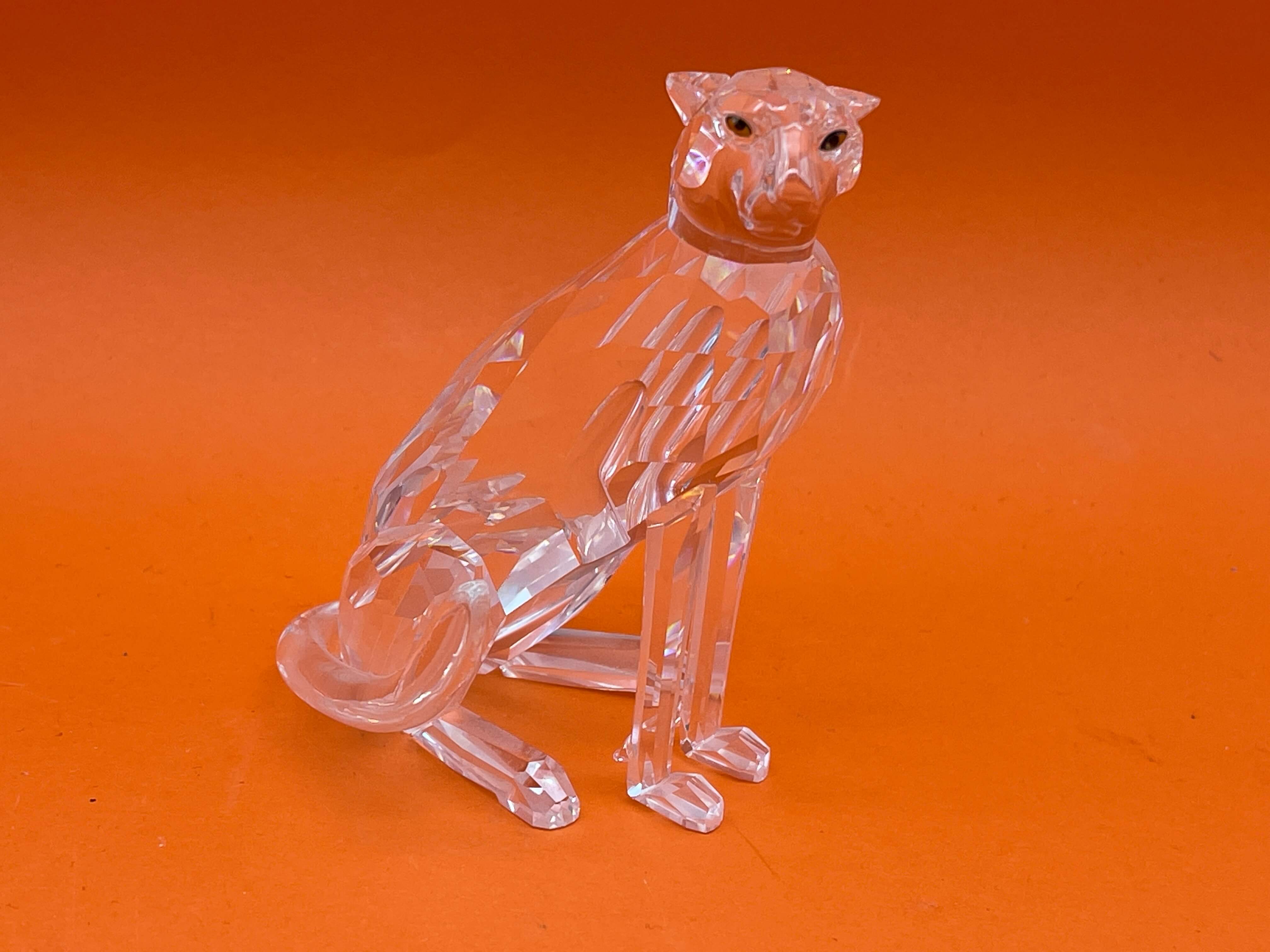 Swarovski Figur 183225 Gepard 9,5 cm. Top Zustand