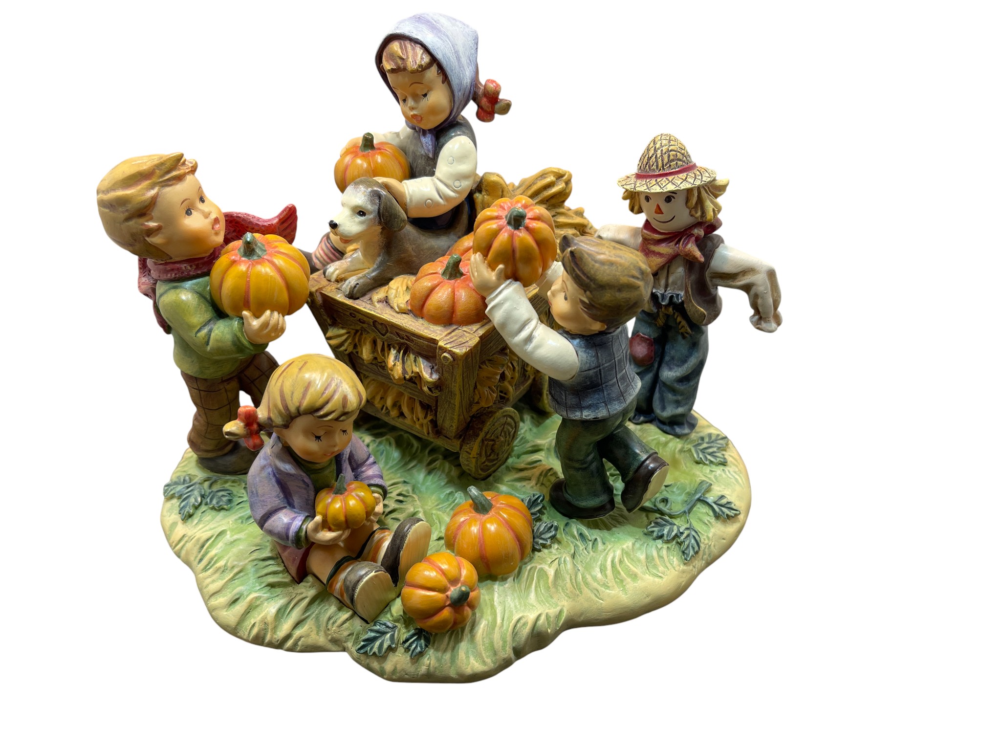  Hummel Figur Happy Harvest Kunststoff 14 x 19 cm  - Top Zustand     