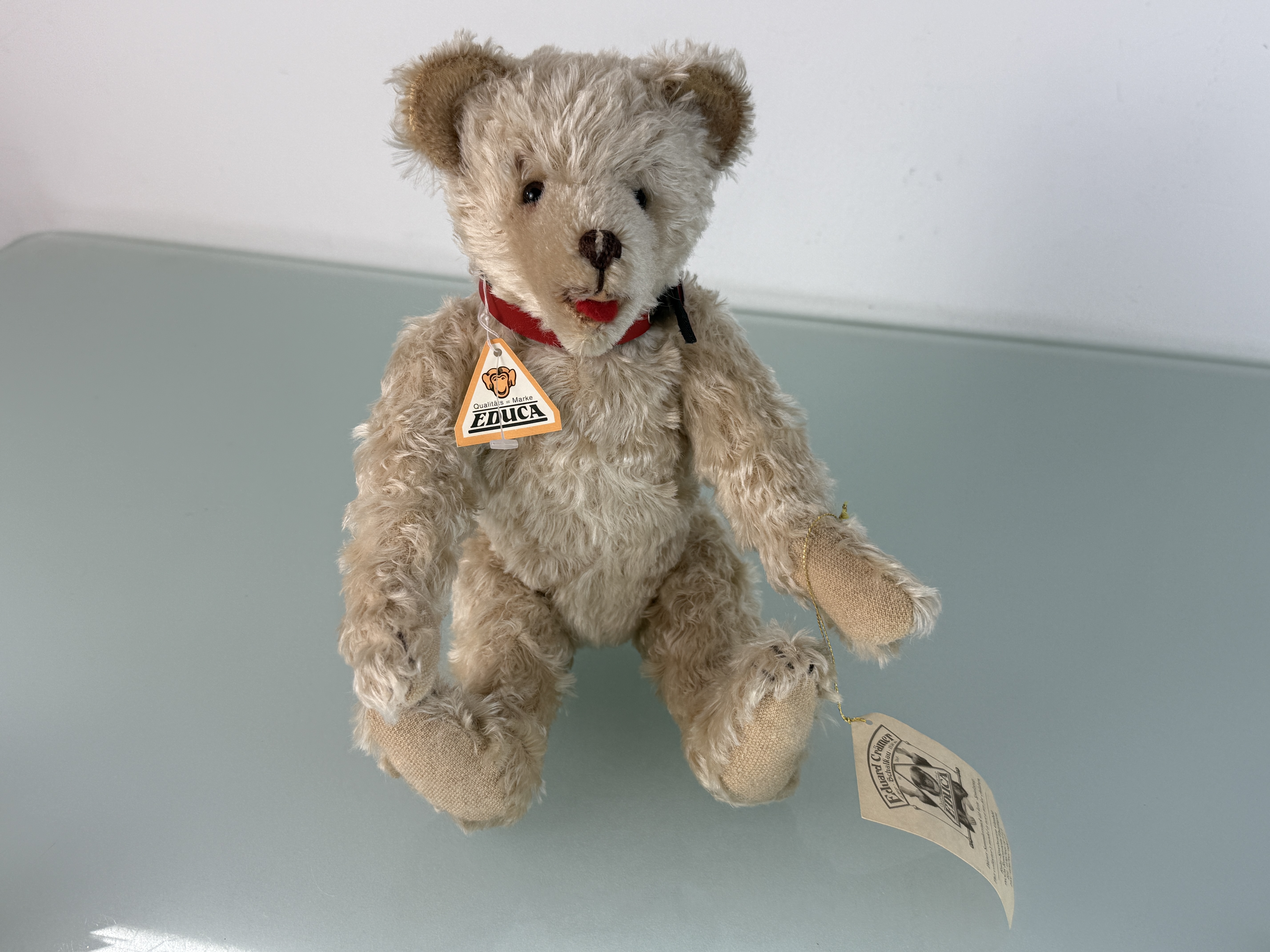  Teddy Bär Educa Eduard Crämer Künstlerbär 34 cm Zustand Siehe Fotos 