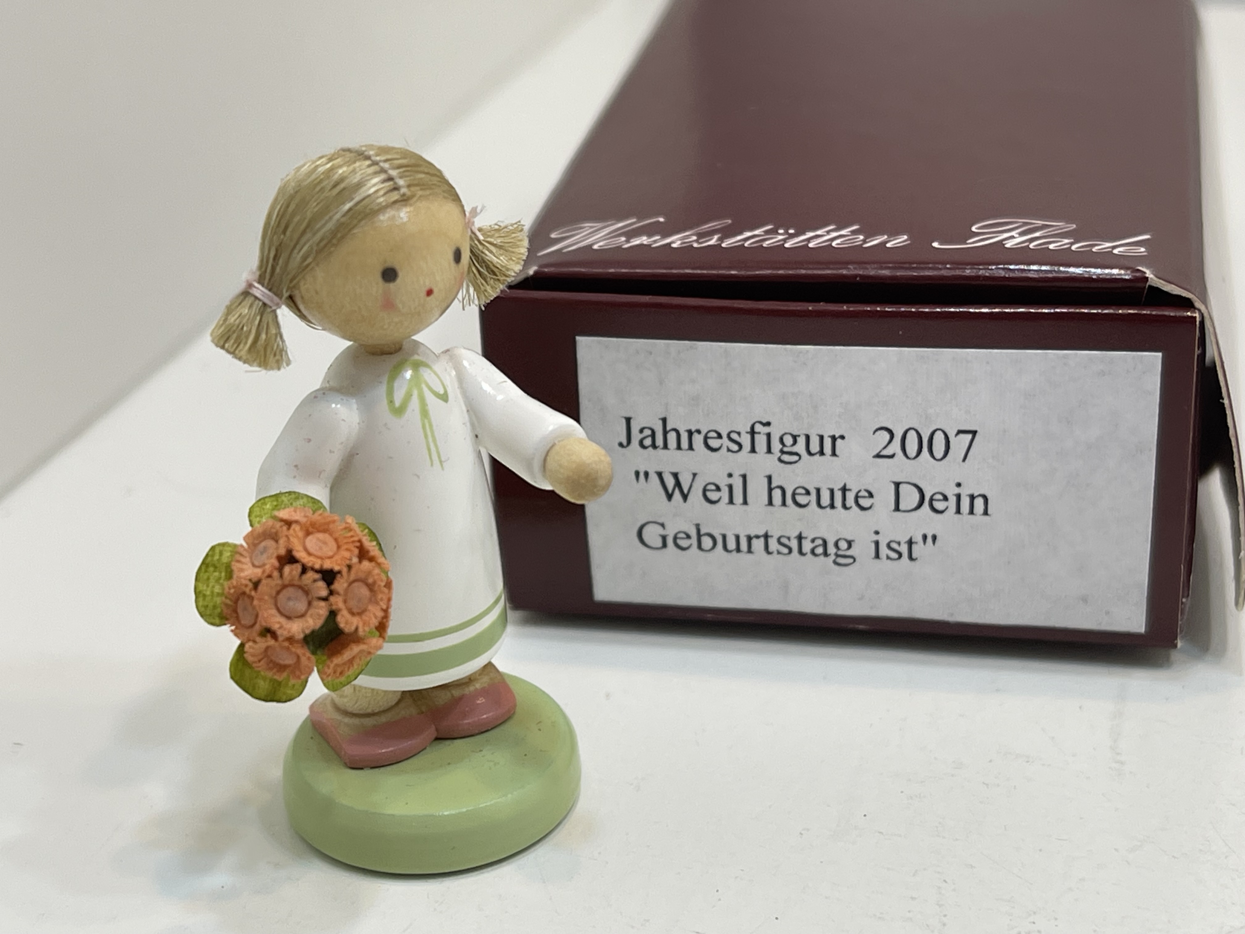 Erzgebirge Flade Figur 5 cm - Top Zustand     