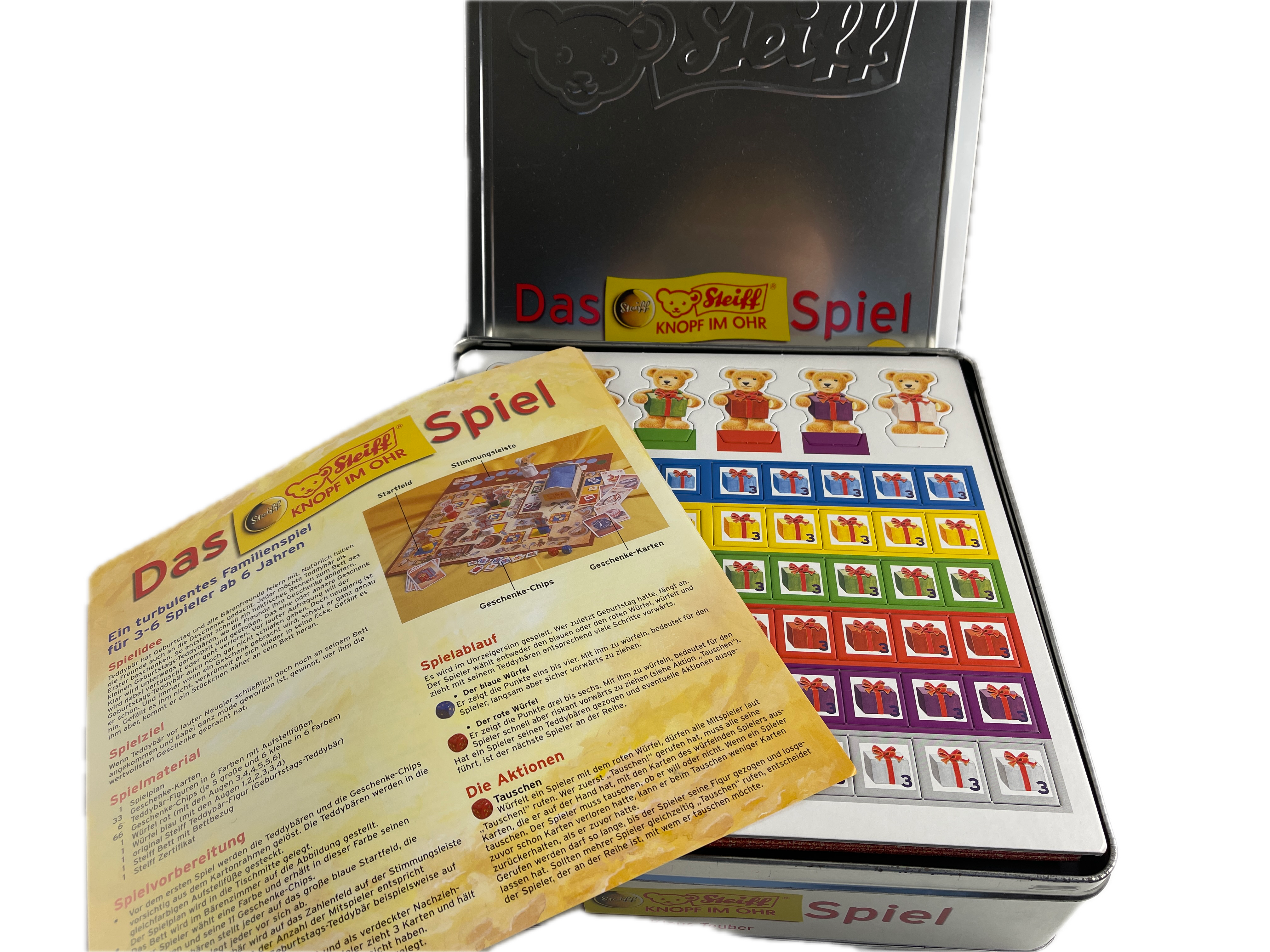 Steiff das Spiel Brettspiel. Top Zustand. 