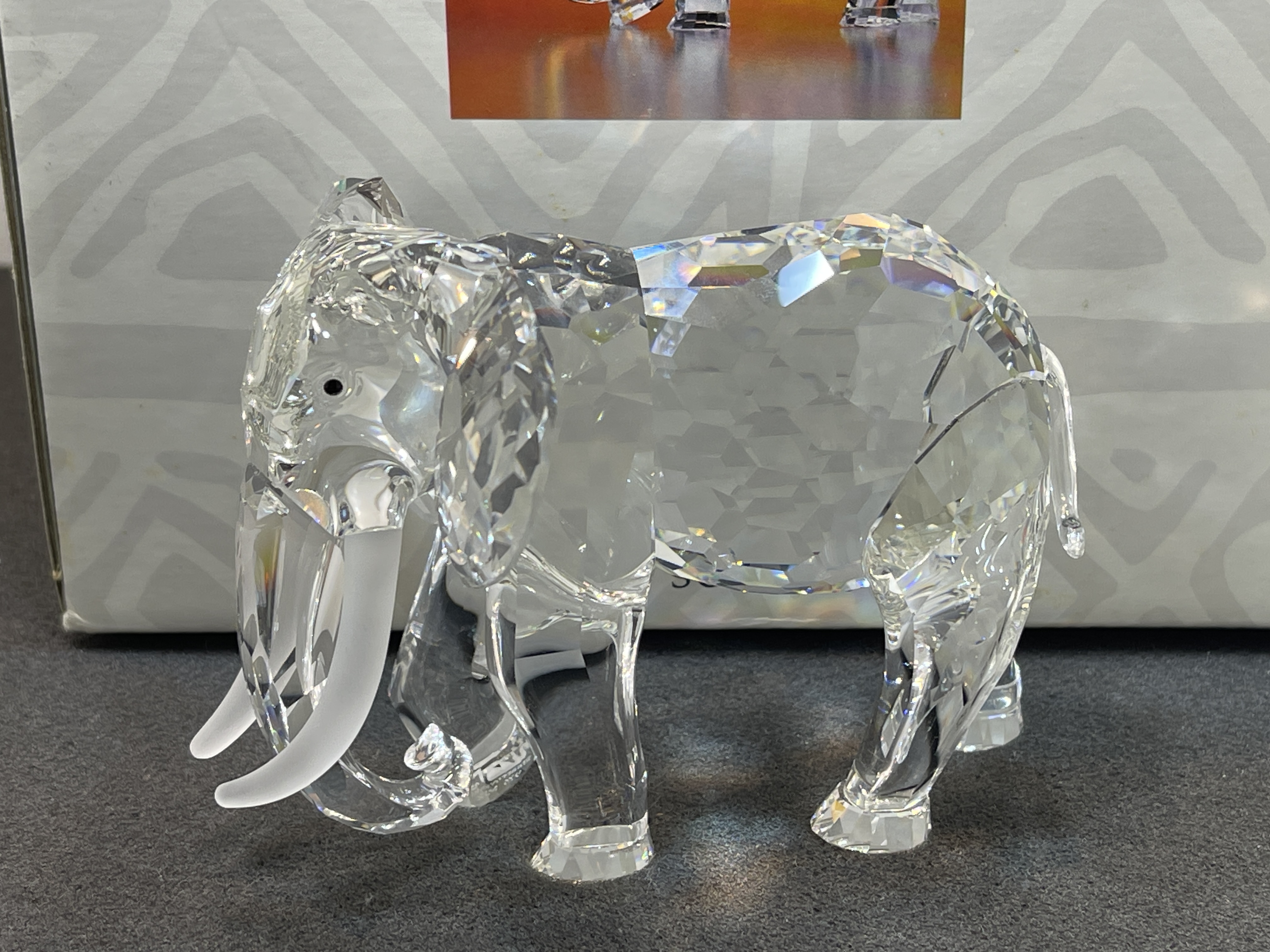  Swarovski Figur 169970 Jahresfigur 1993. Der Elefant 11 cm Ovp Zertifikat Top Zustand  