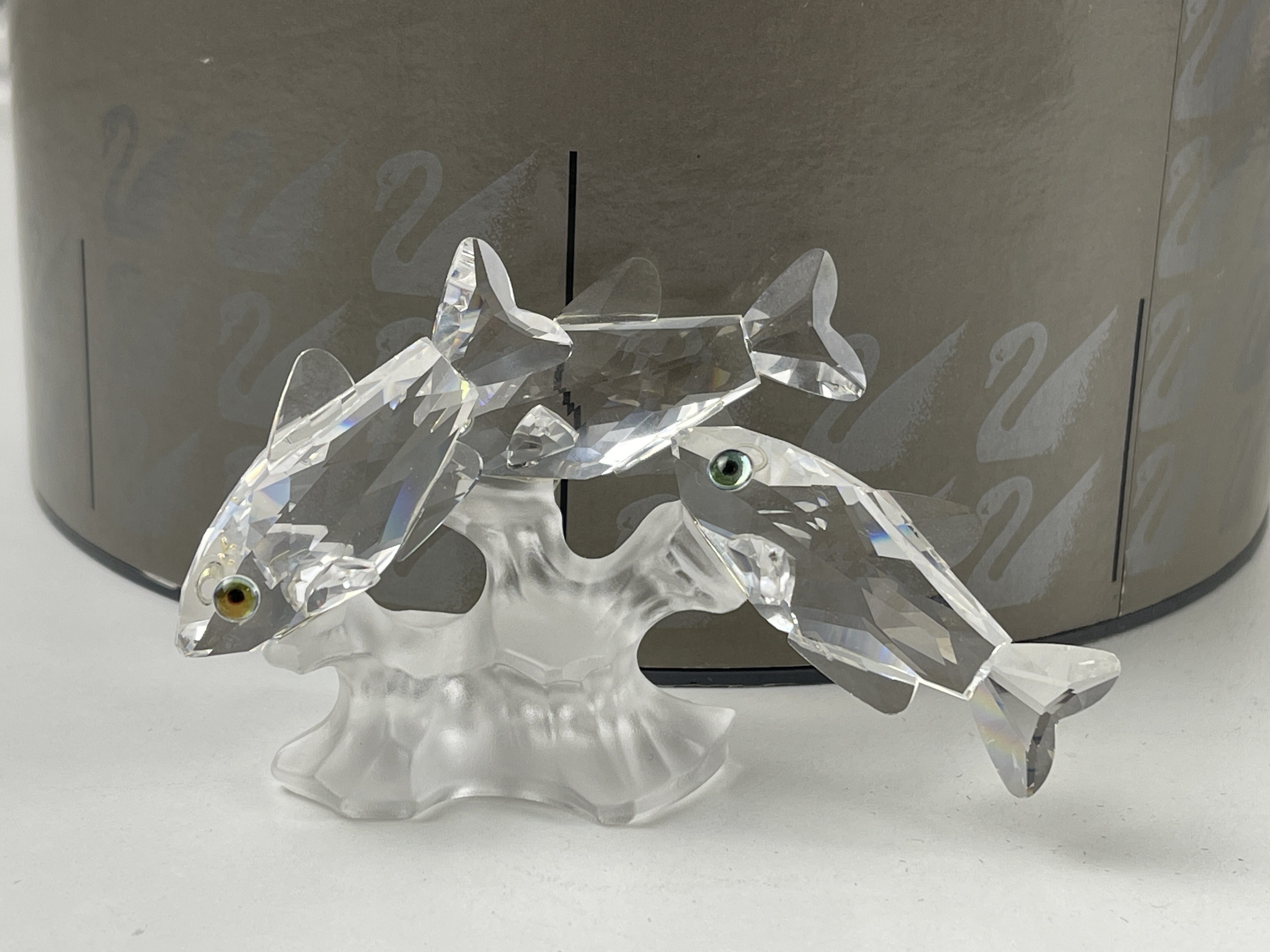 Swarovski Figur 171709 Fischschwarm 8,5 cm. Ovp & Zertifikat. Top Zustand  