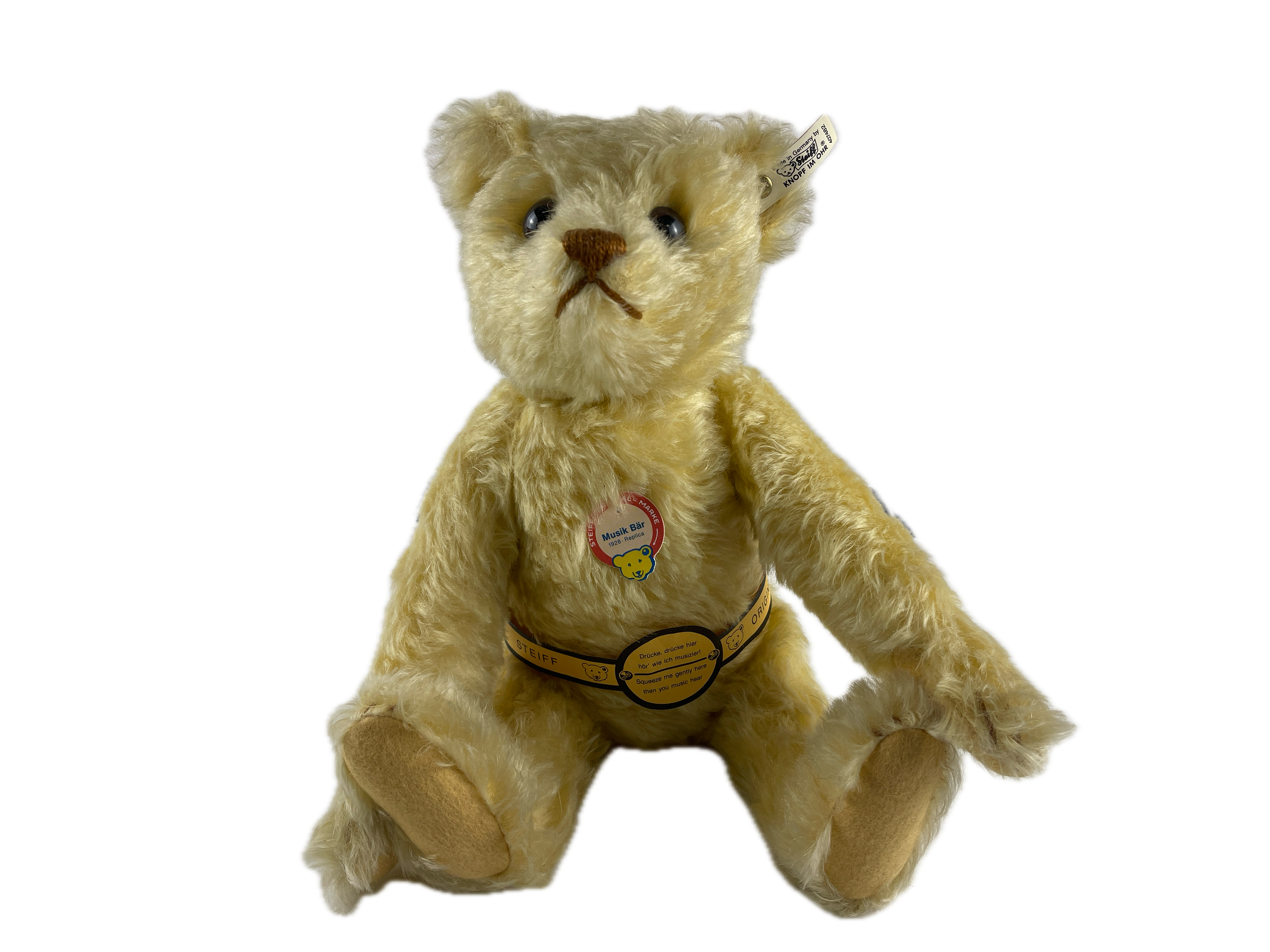 Steiff Tier 407482 Musik Bär 40 cm. Top Zustand 