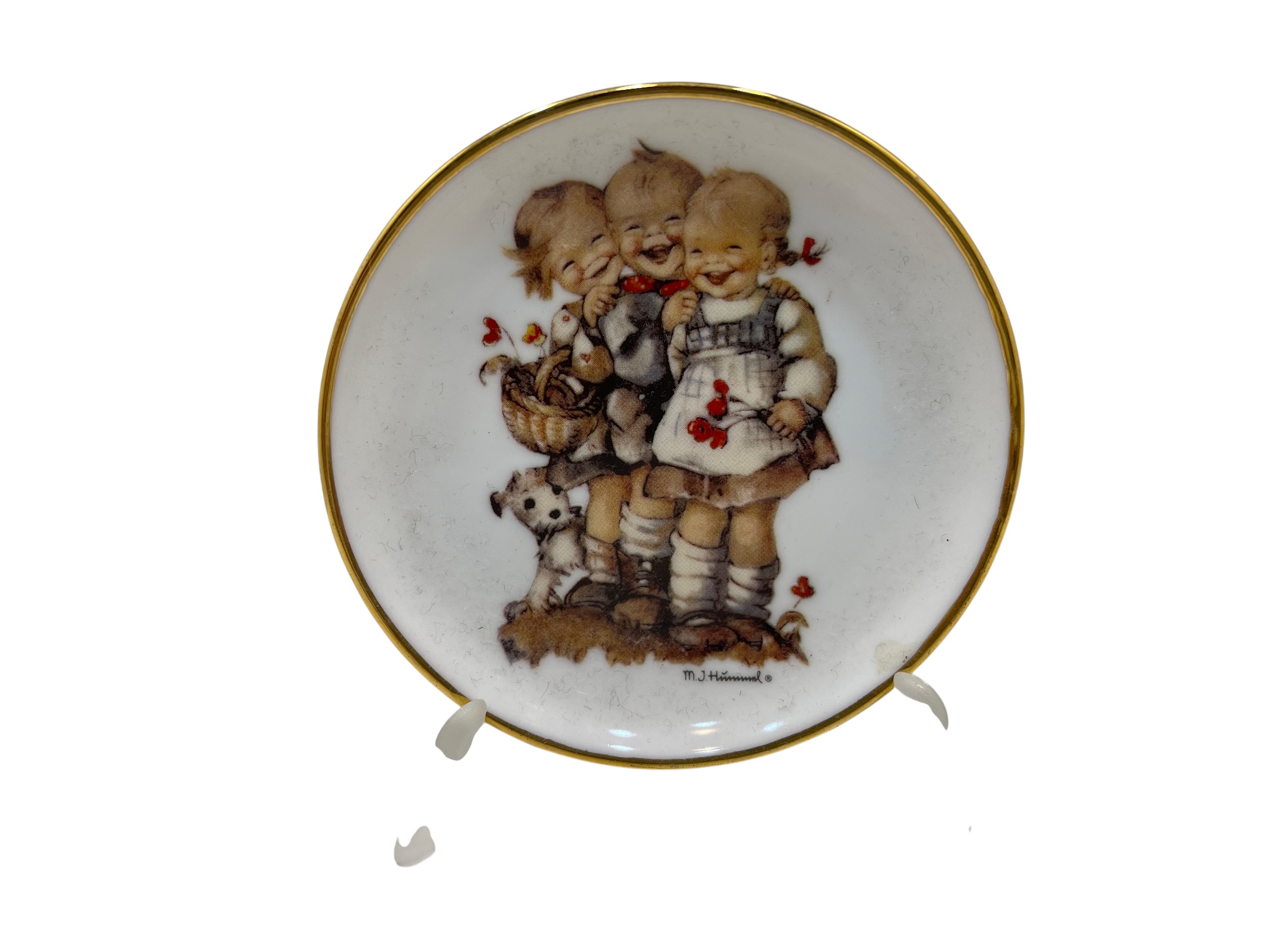  M.I. Hummel x Reutter Teller Porzellan 9,5 cm Ø. 1 Wahl. Top Zustand.    