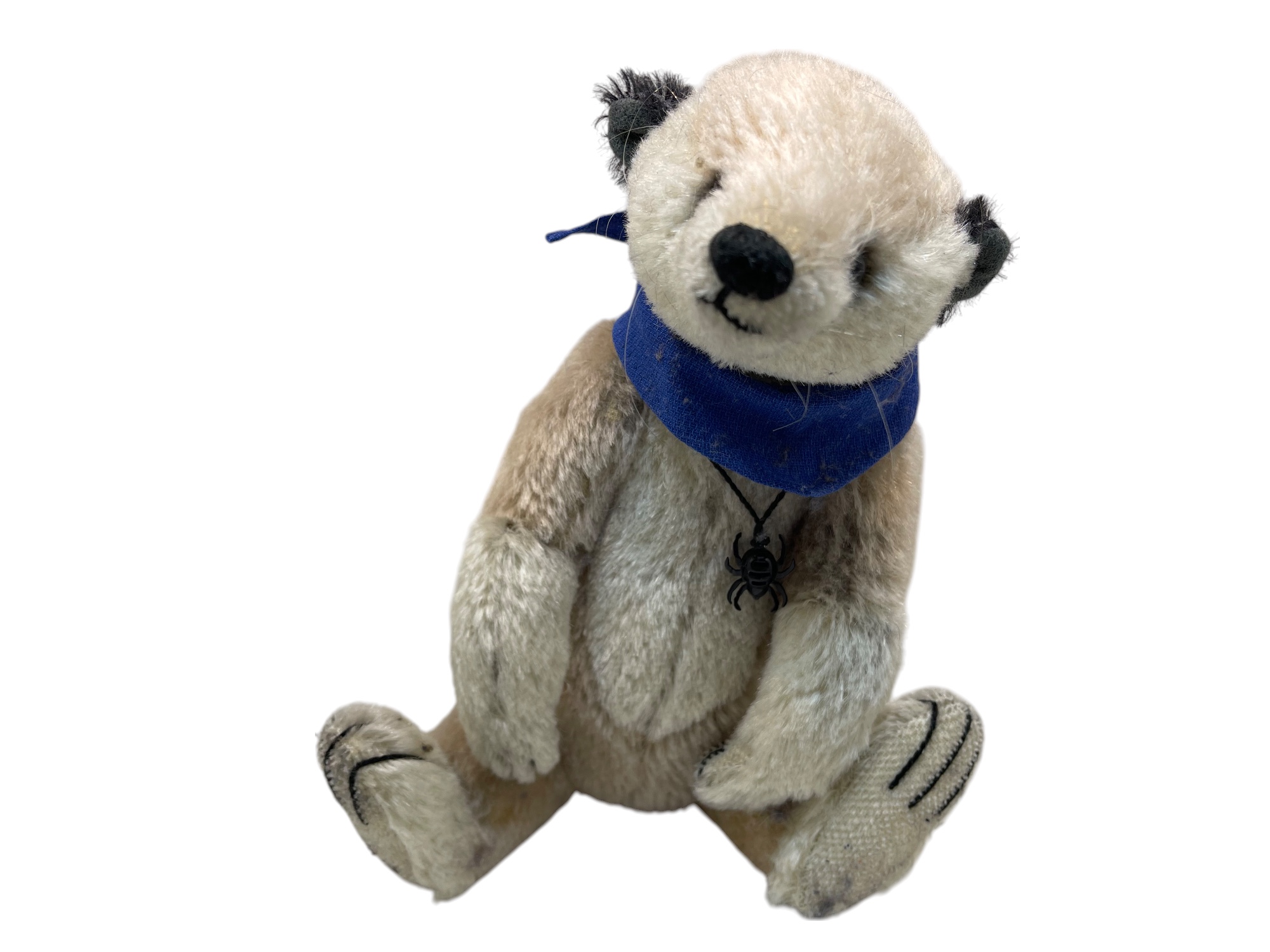 Gaby Schlotz Künstler Stofftier Mader 29 cm. - Top Zustand.      