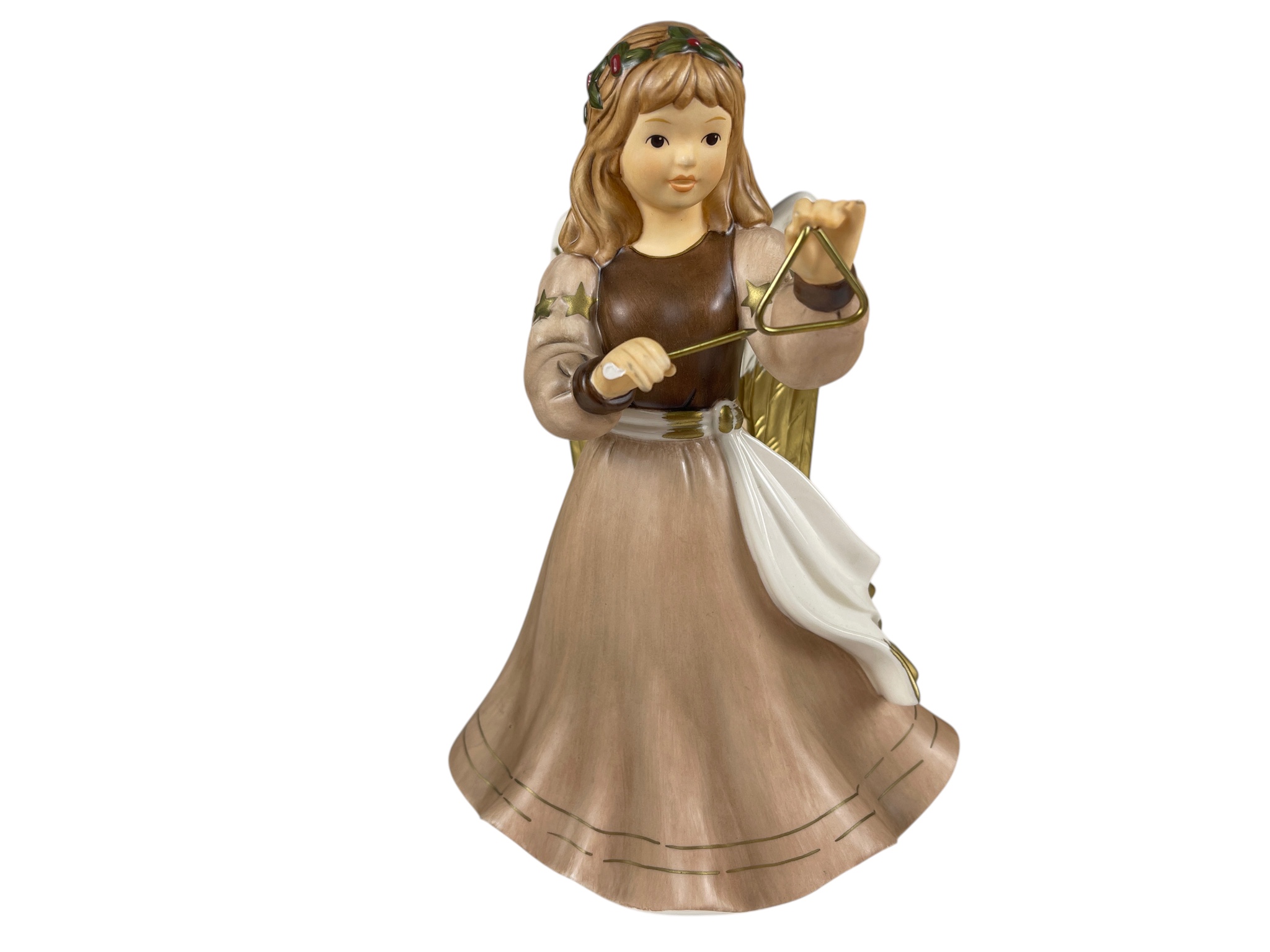 Goebel Figur Engel mit Triangel Himmlische Klänge 20 cm. 1 Wahl Top Zustand